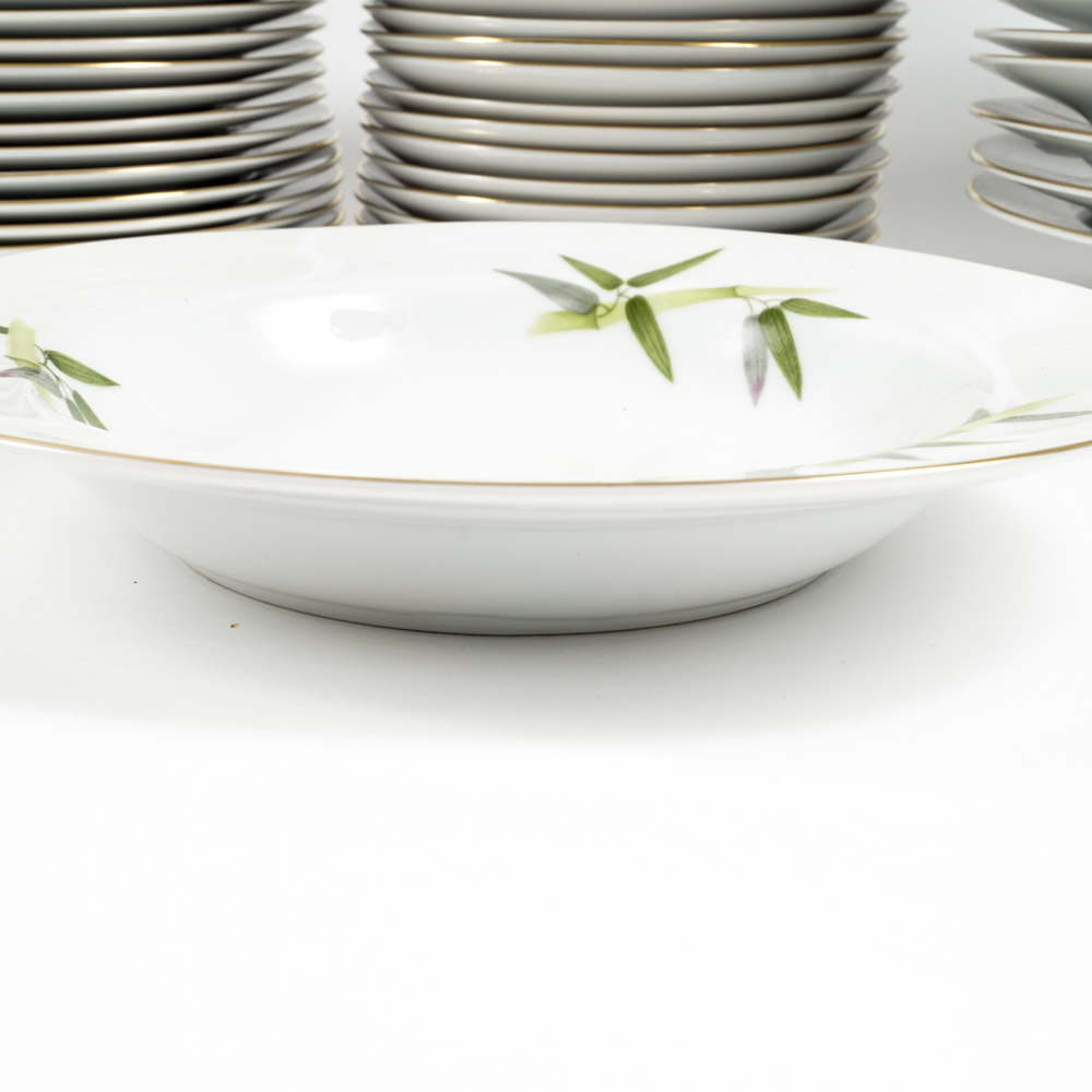 Large Set of Japanese Narumi China Dinnerware