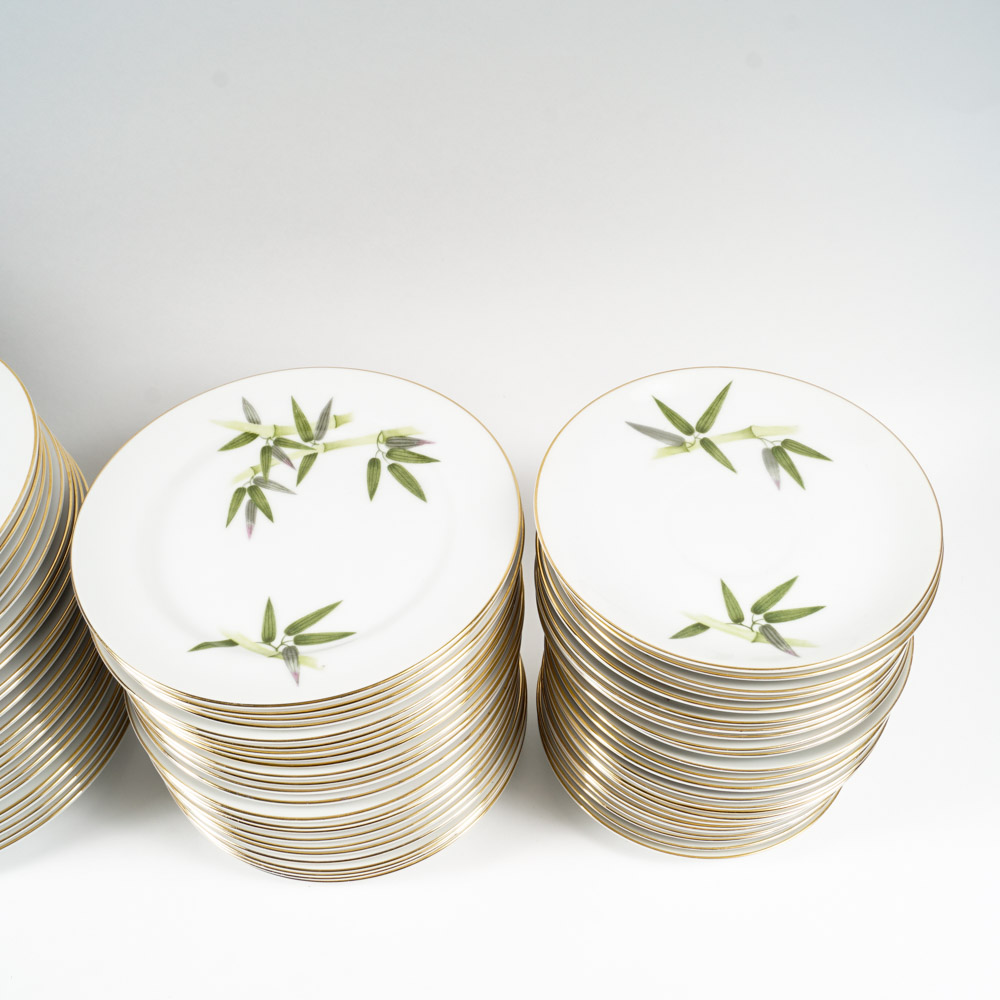 Large Set of Japanese Narumi China Dinnerware