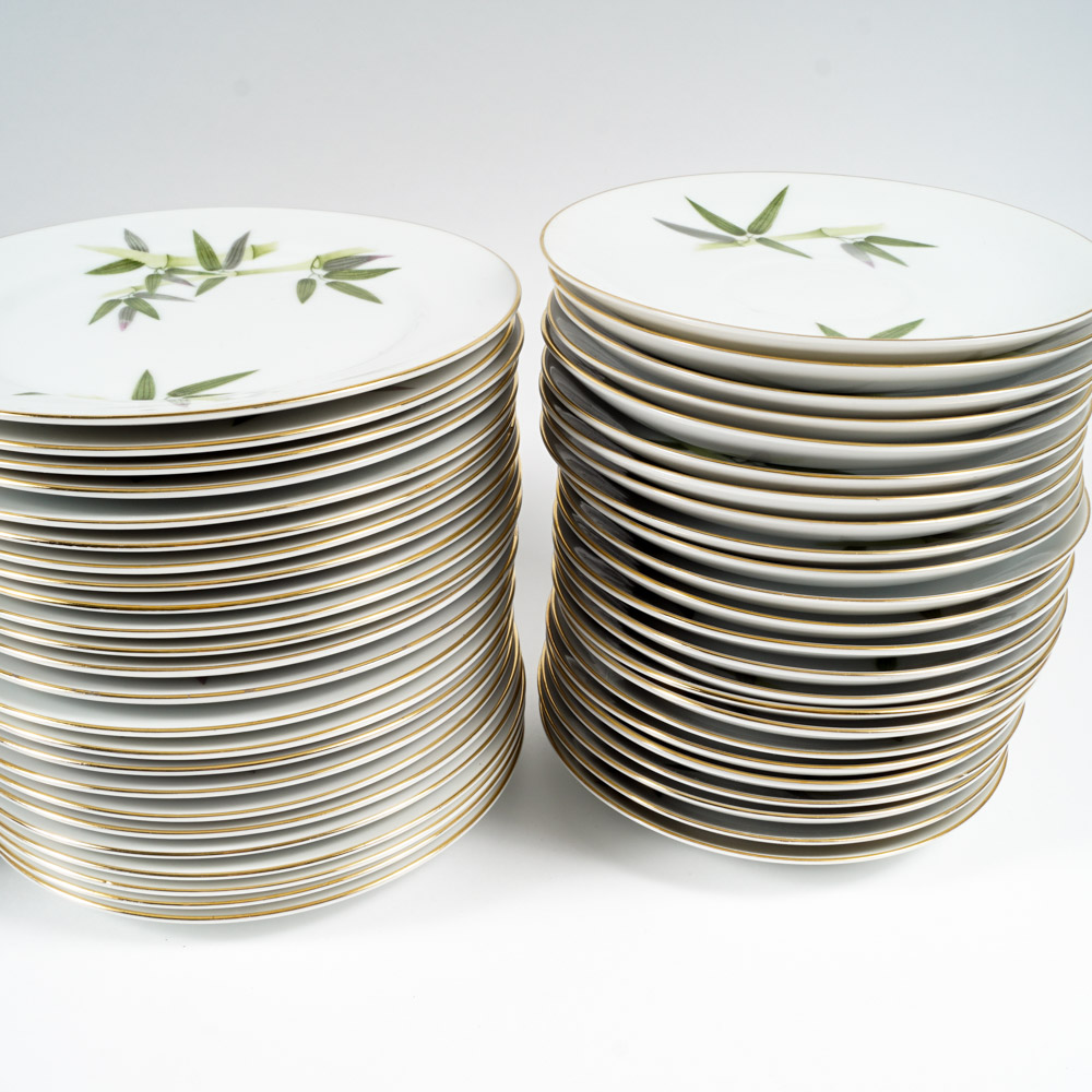 Large Set of Japanese Narumi China Dinnerware