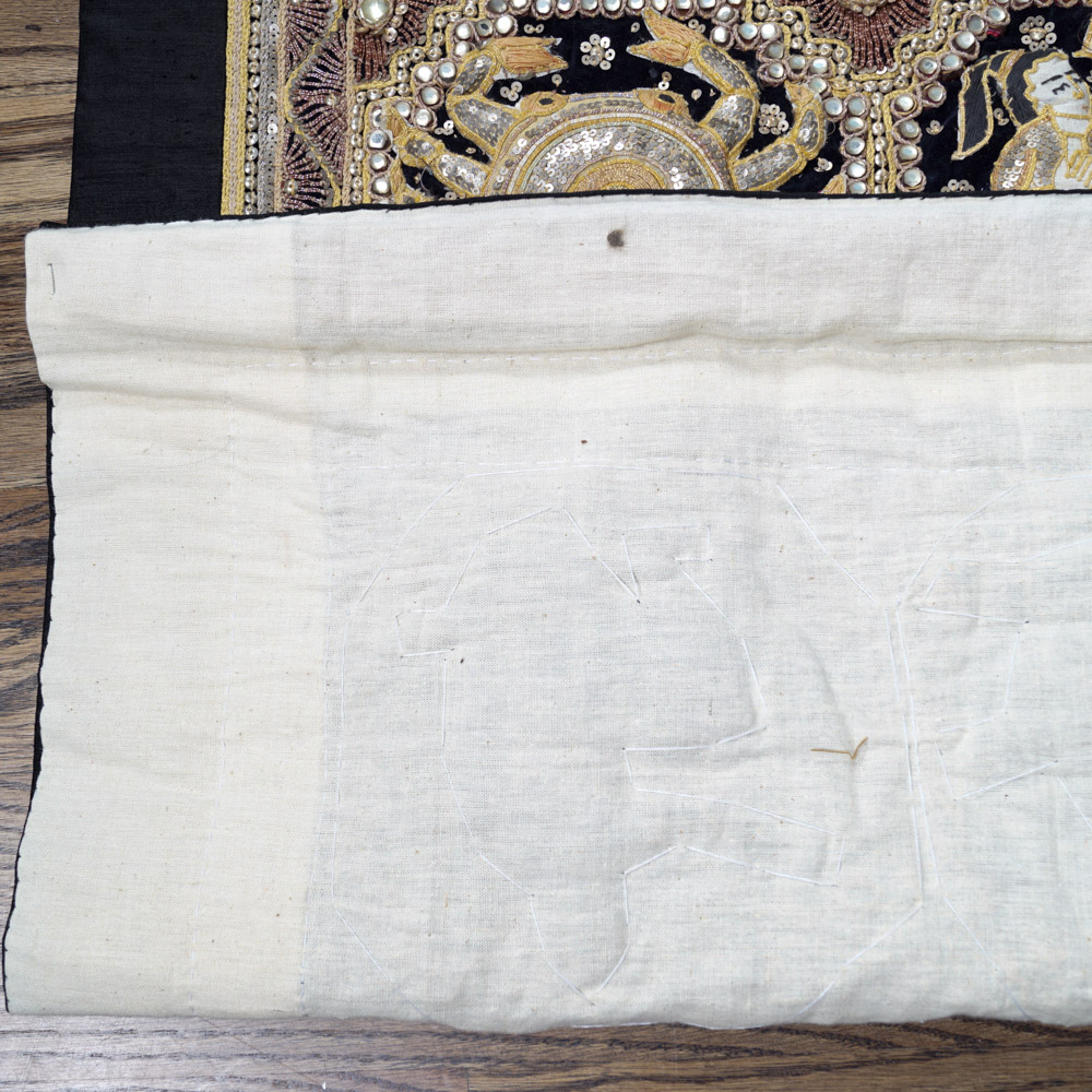 Ornate Burmese Style Kalaga Tapestry
