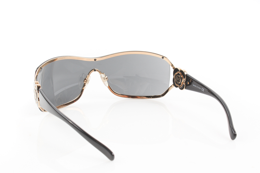 Chanel "Camellia" Sunglasses with Case