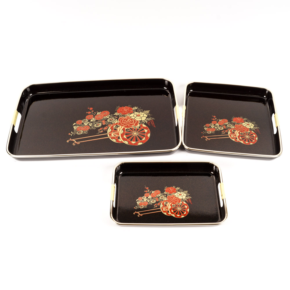Japanese Lacquered Trays