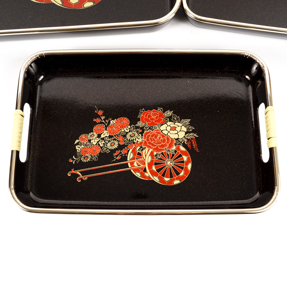 Japanese Lacquered Trays