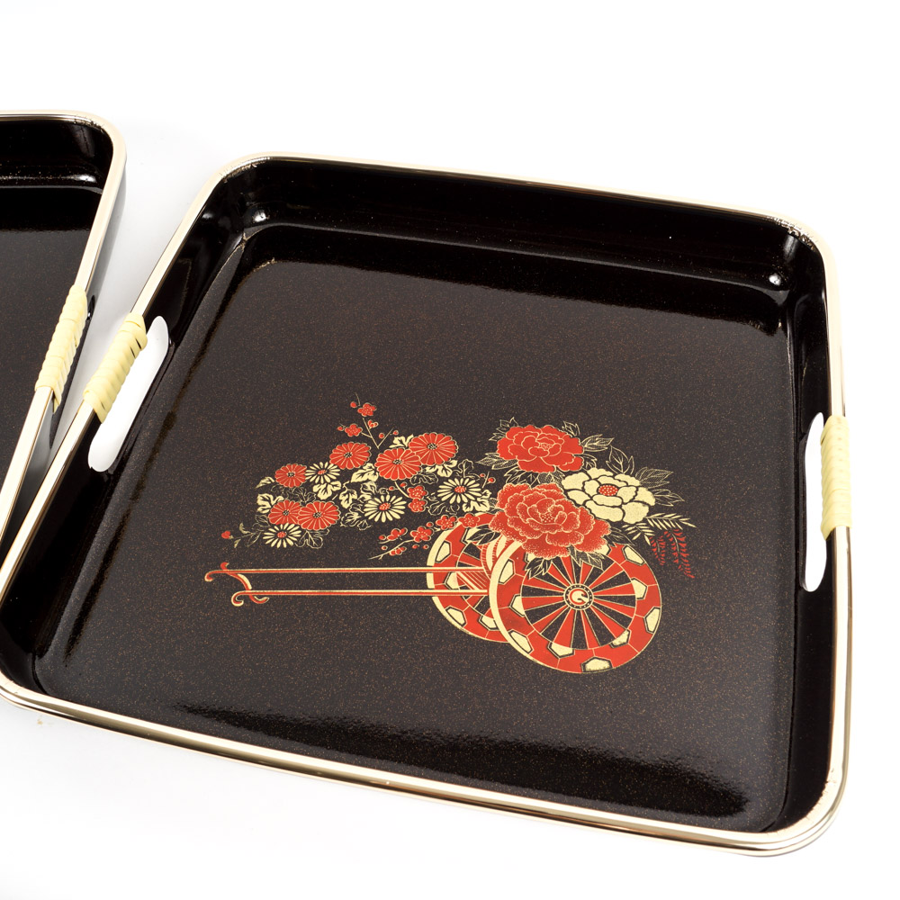 Japanese Lacquered Trays