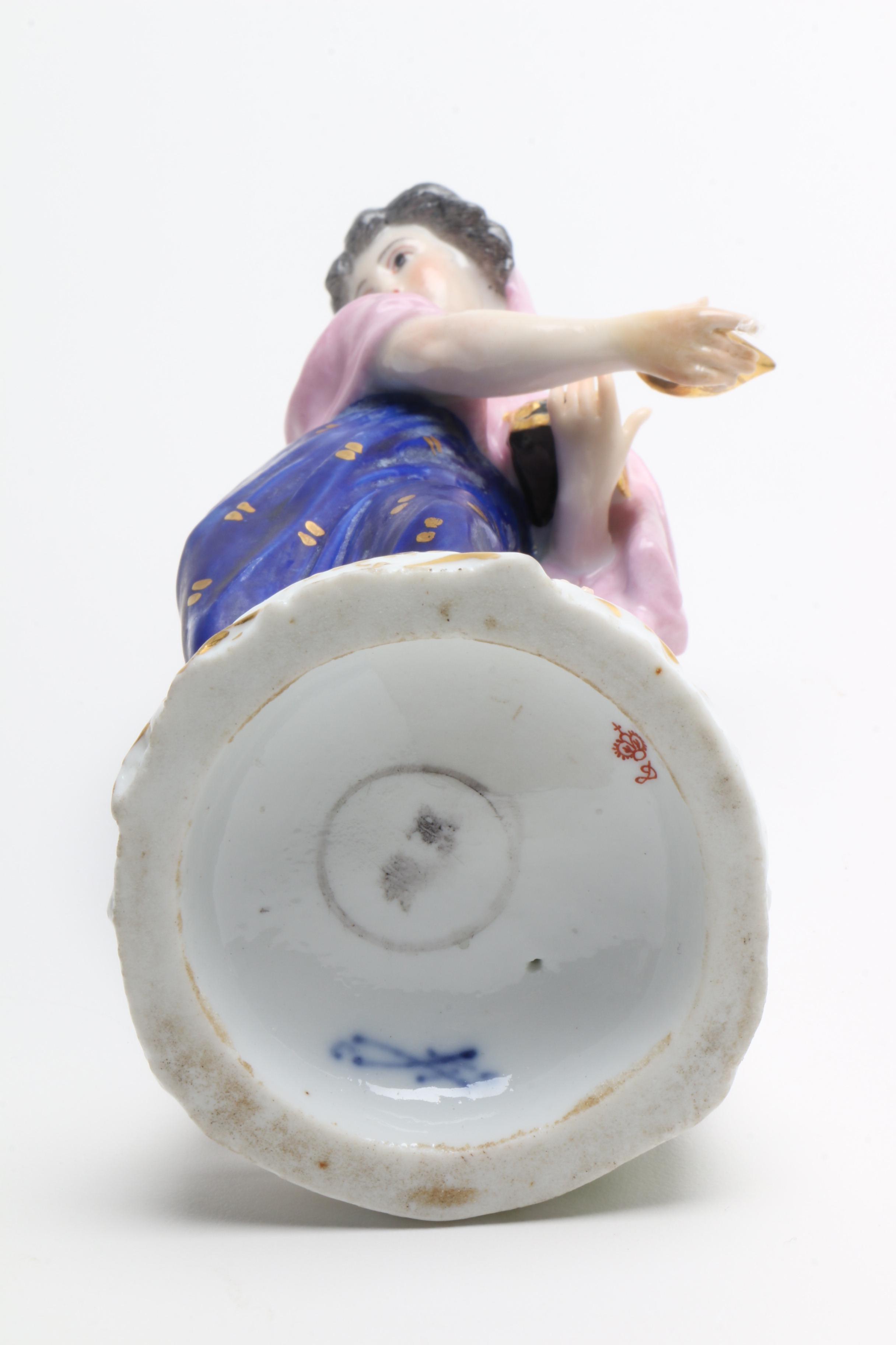 Antique Derby Porcelain Figurine