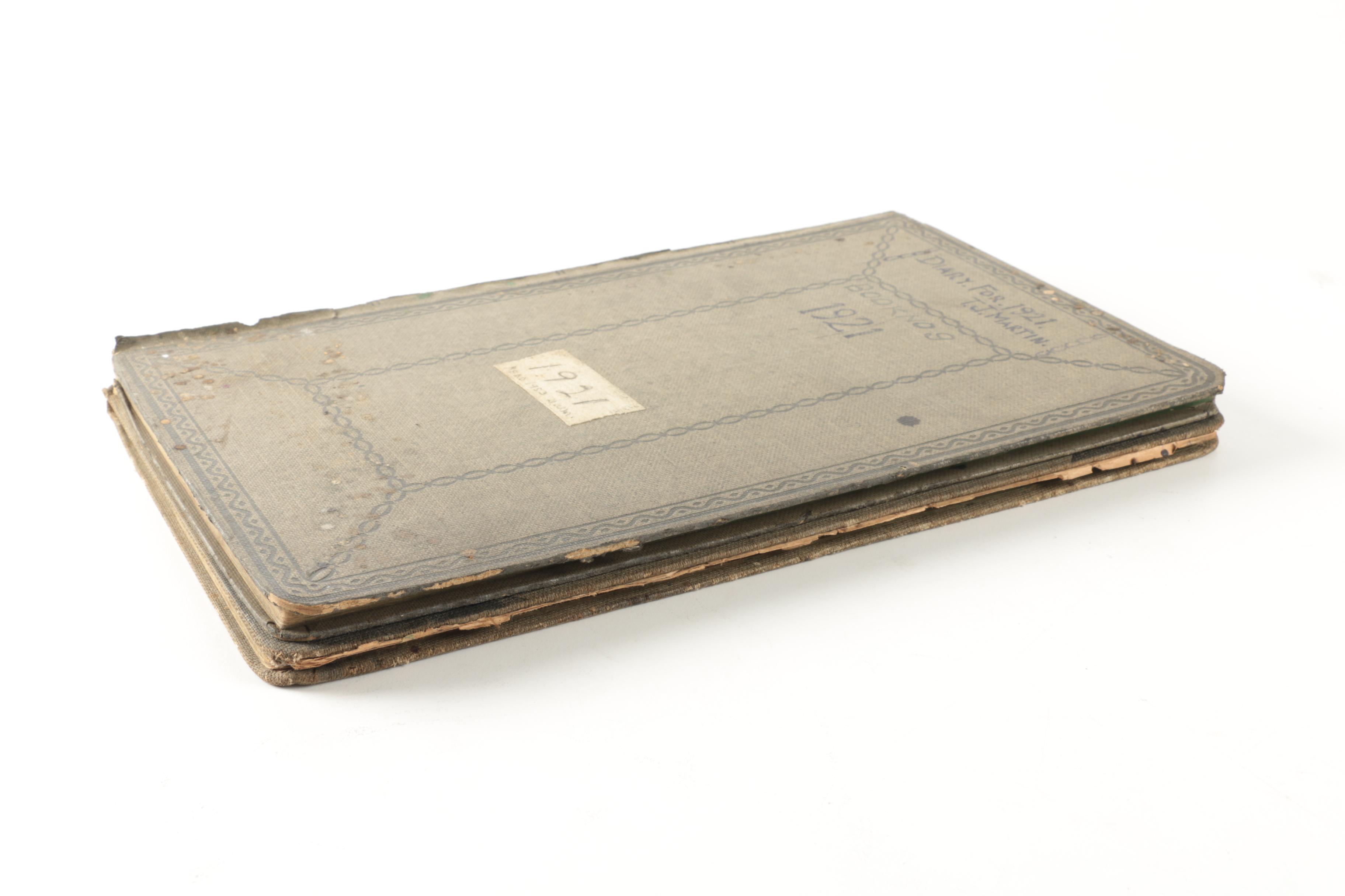 Early 20th Century Personal Diaries and Ledgers
