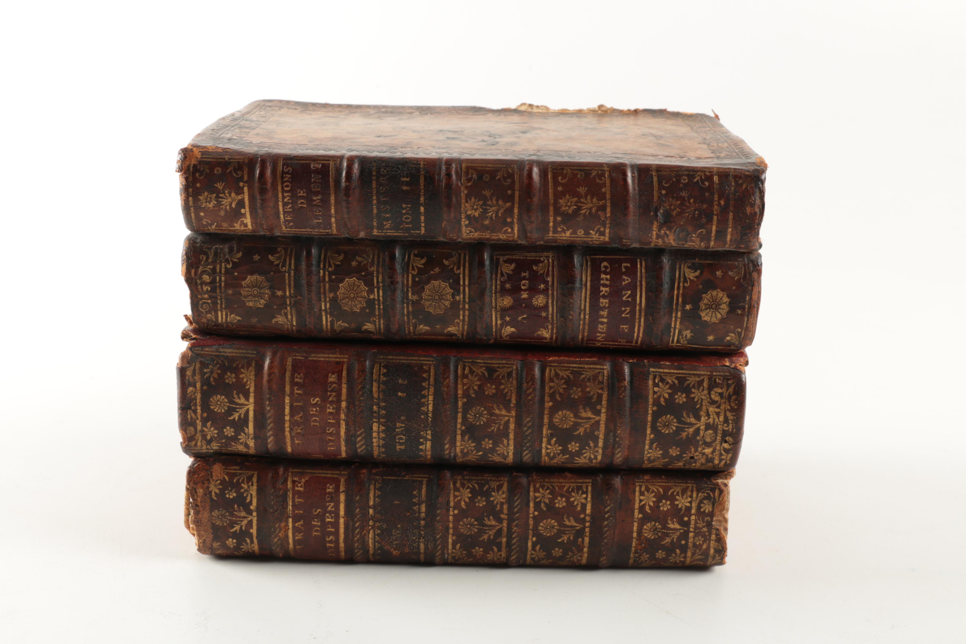 Antique Books Shaped Liquor Box