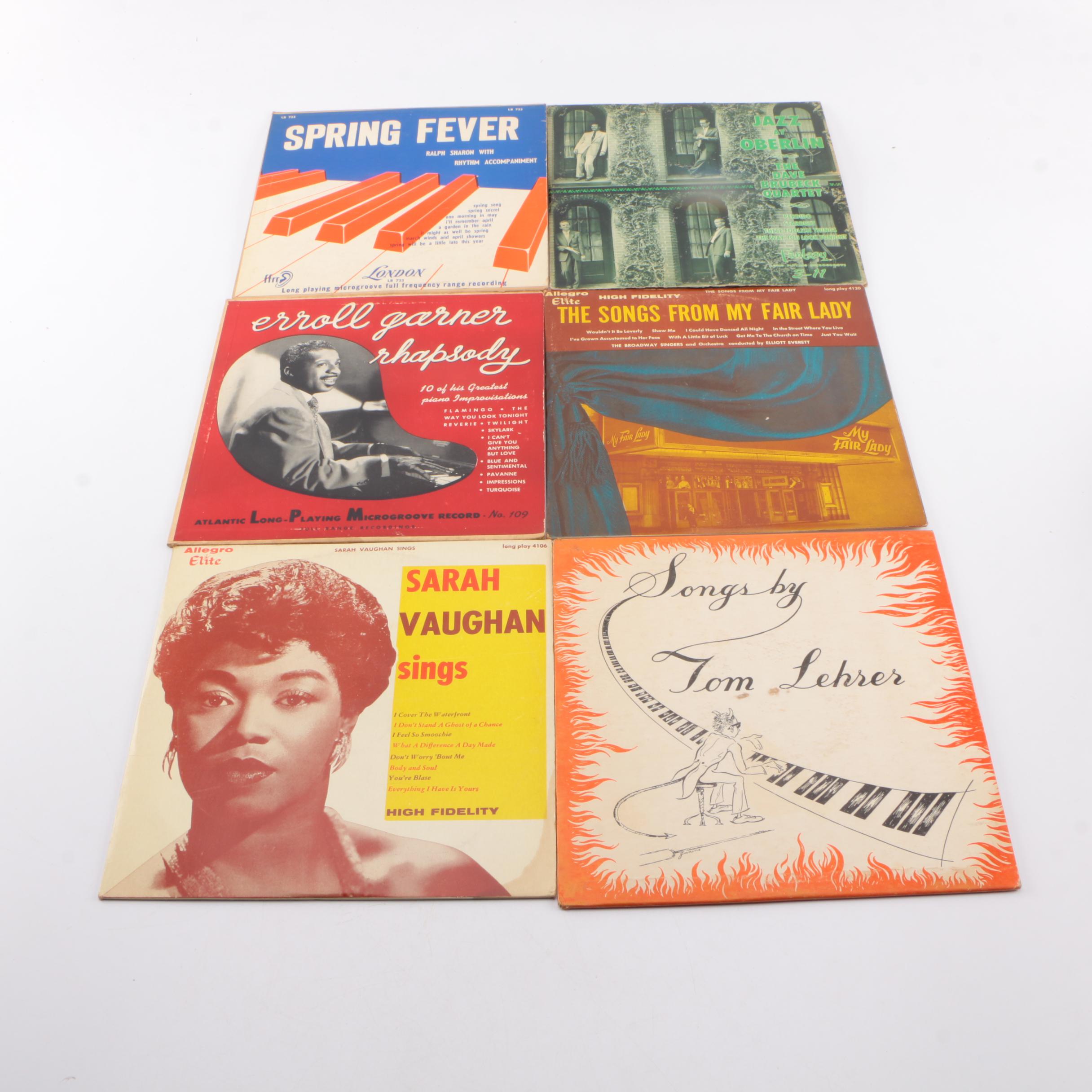 Charlie Parker, Sarah Vaughan and Other 78 rpm Jazz Records