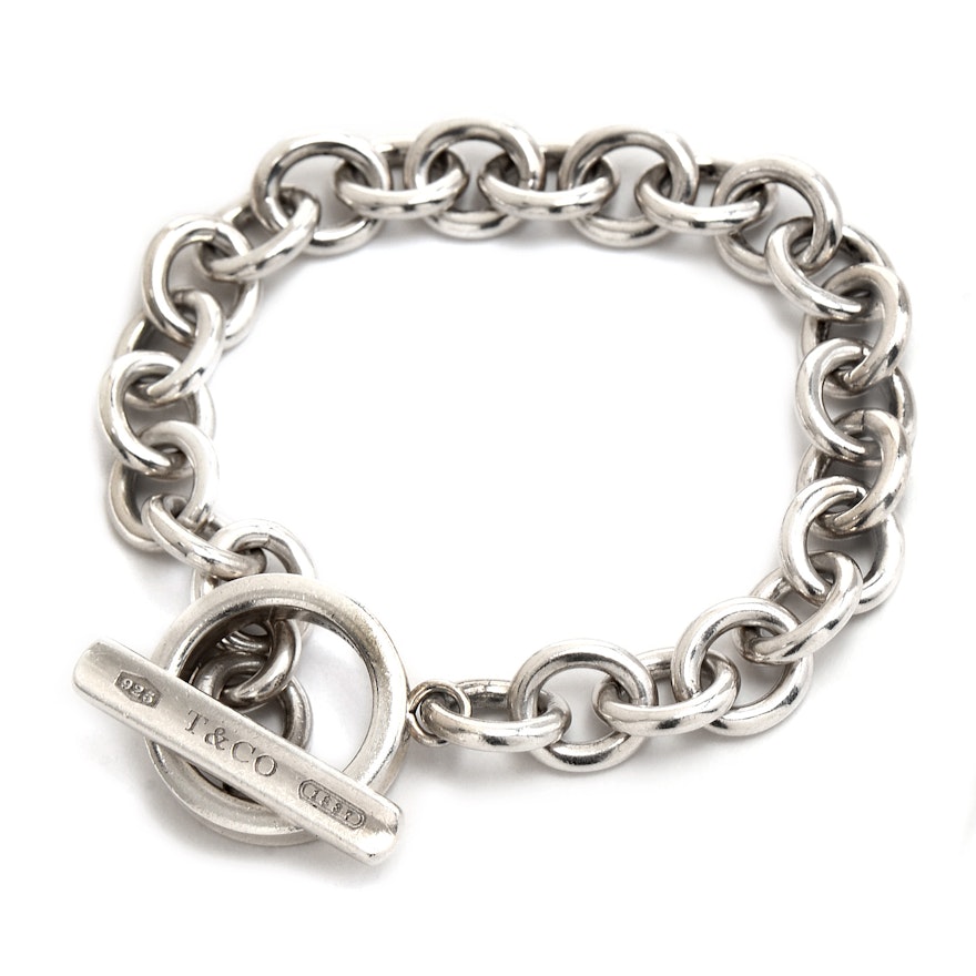 Tiffany & Co. Sterling Silver Link Bracelet