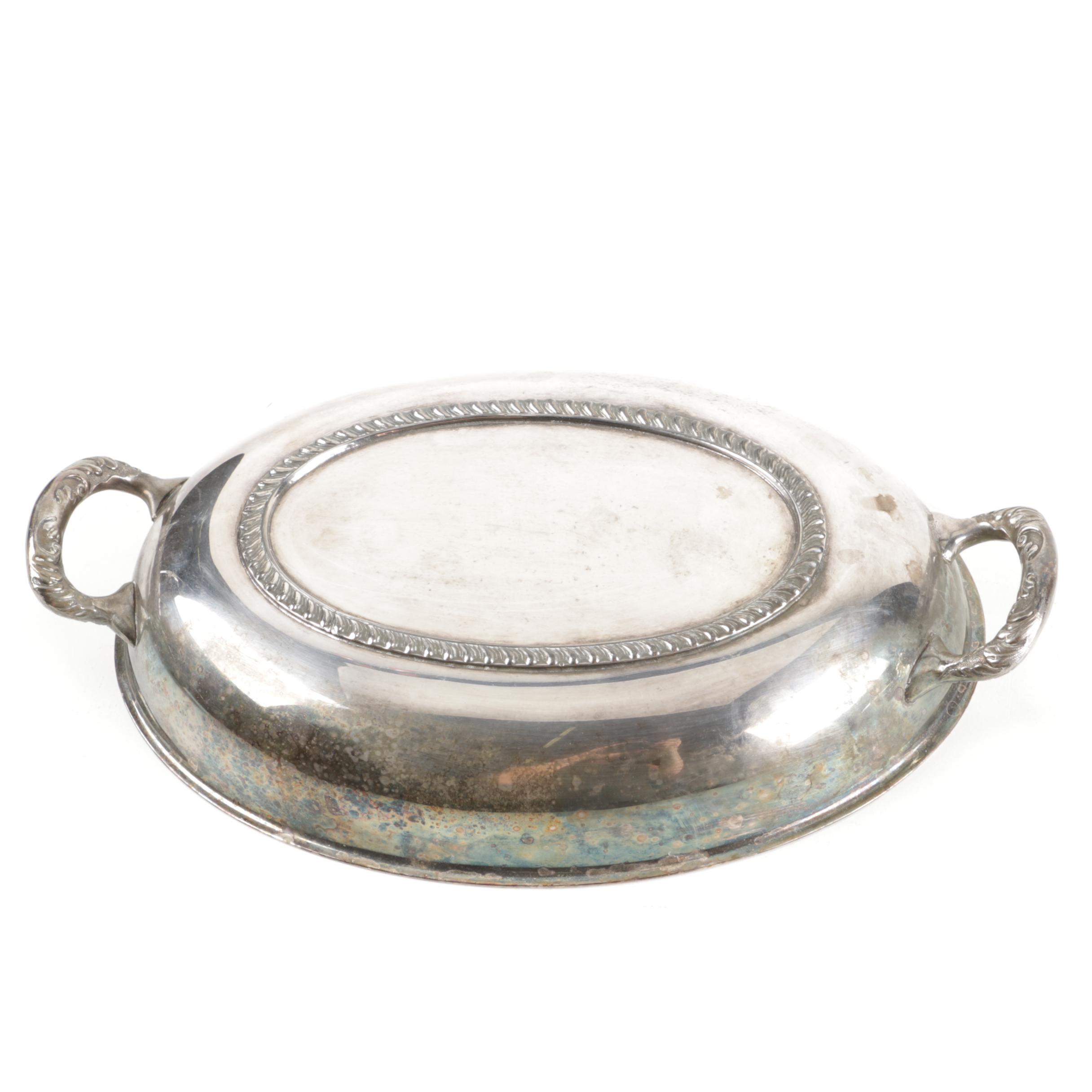 Silver Plate Covered Vegetable Dishes