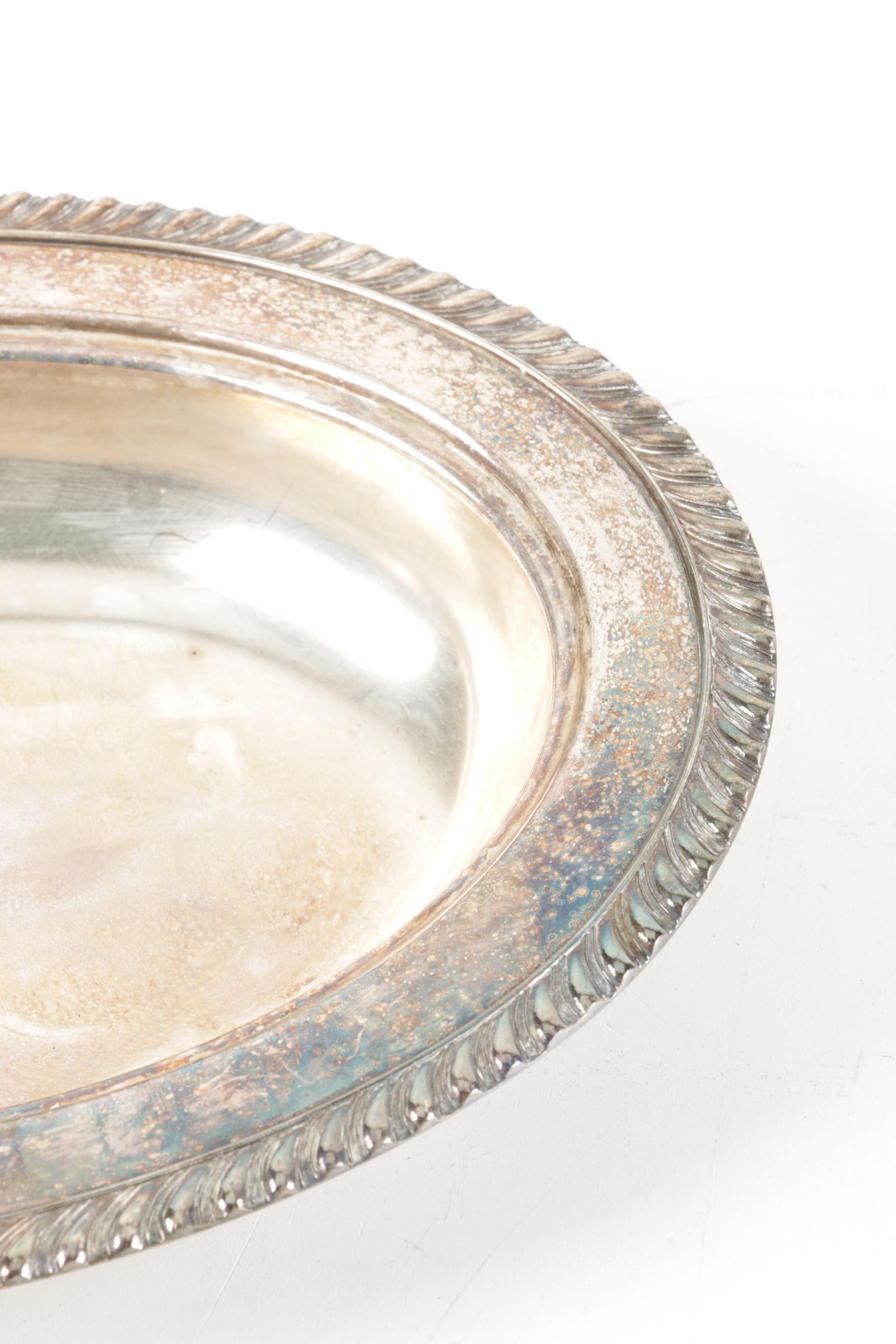 Silver Plate Covered Vegetable Dishes