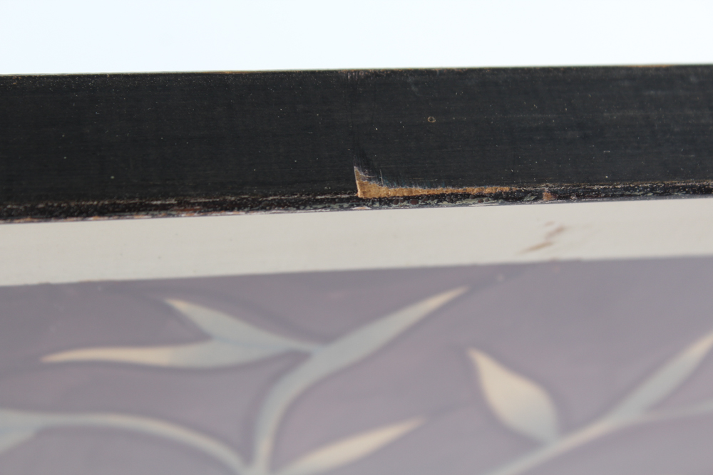 Art Deco Drawing of Woman and Deer