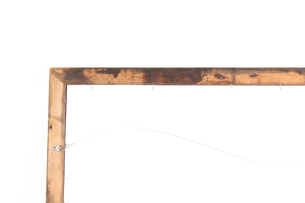 Art Deco Drawing of Woman and Deer