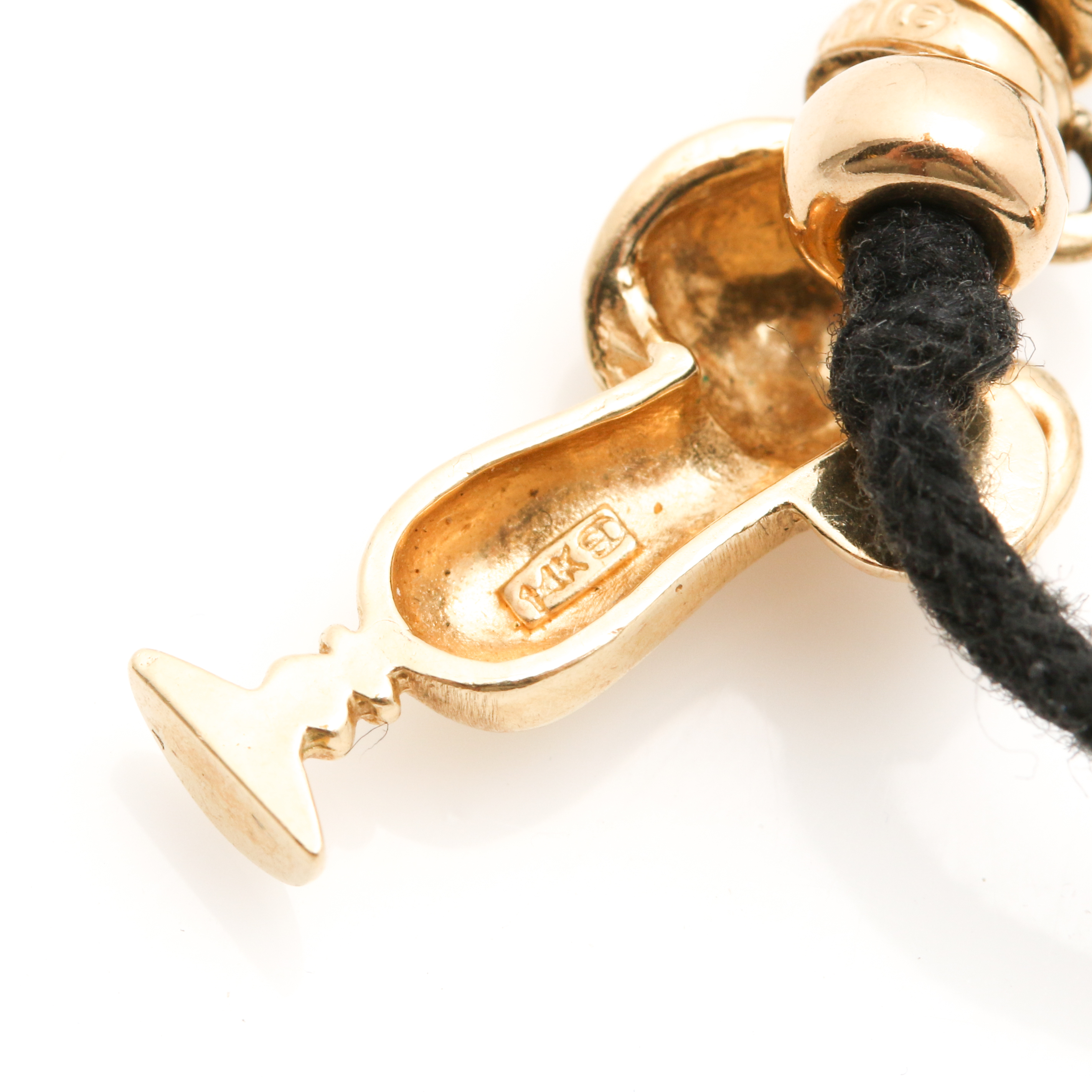 Selection of 14K Yellow Gold Pendant Necklaces