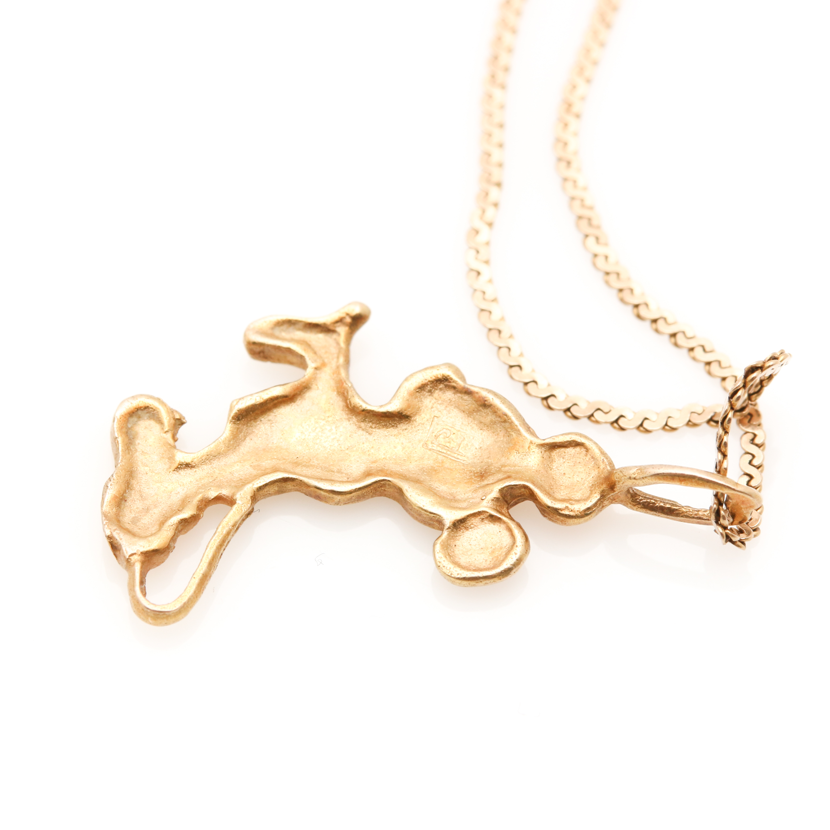 Selection of 14K Yellow Gold Pendant Necklaces