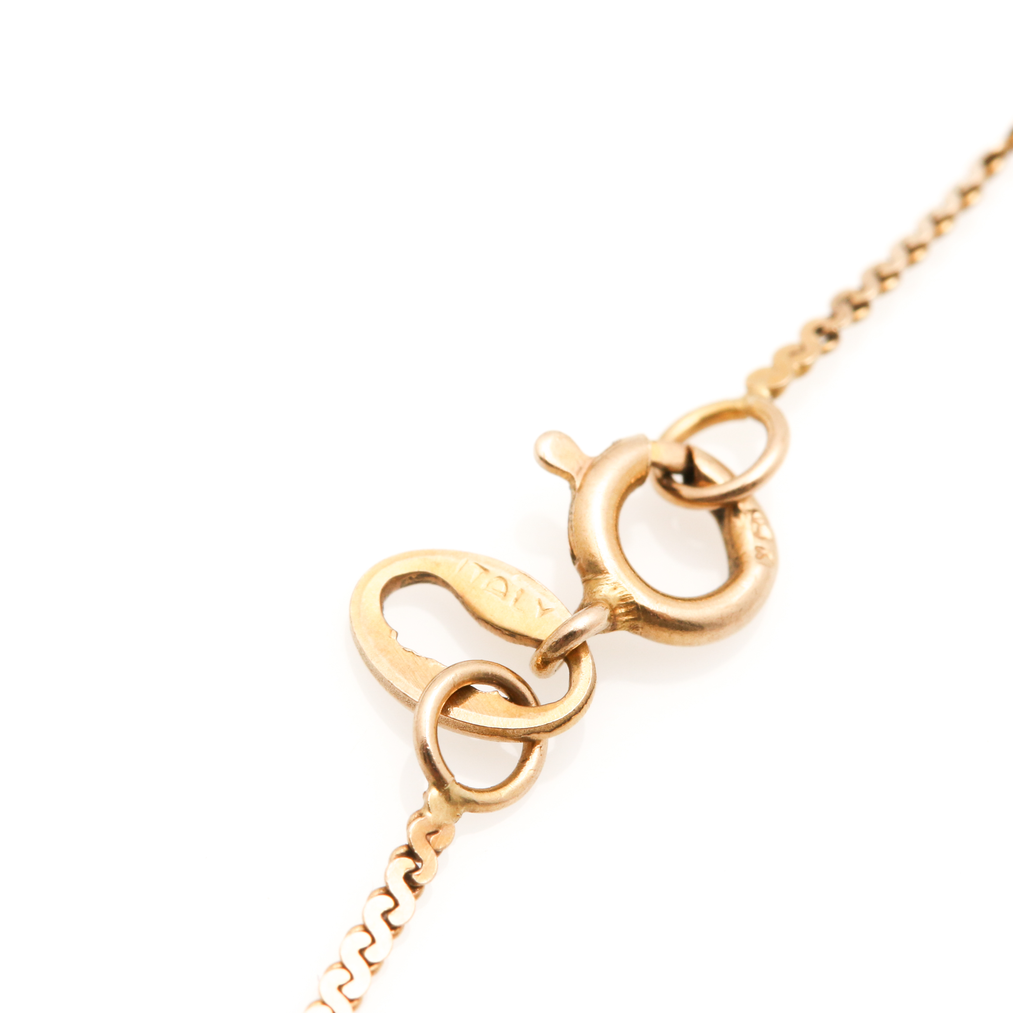 Selection of 14K Yellow Gold Pendant Necklaces