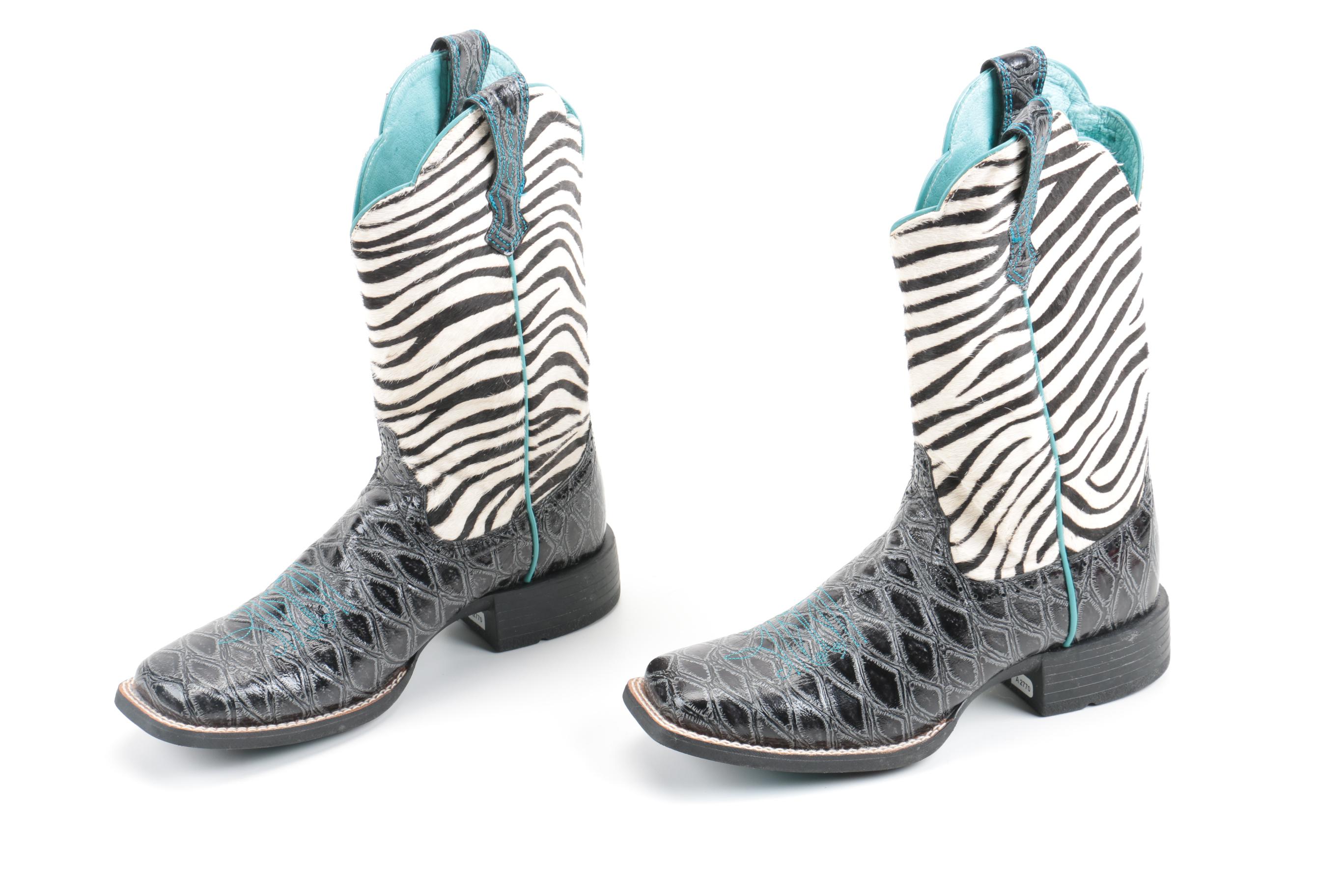 Ariat Women's Animal Print Western Style Boots