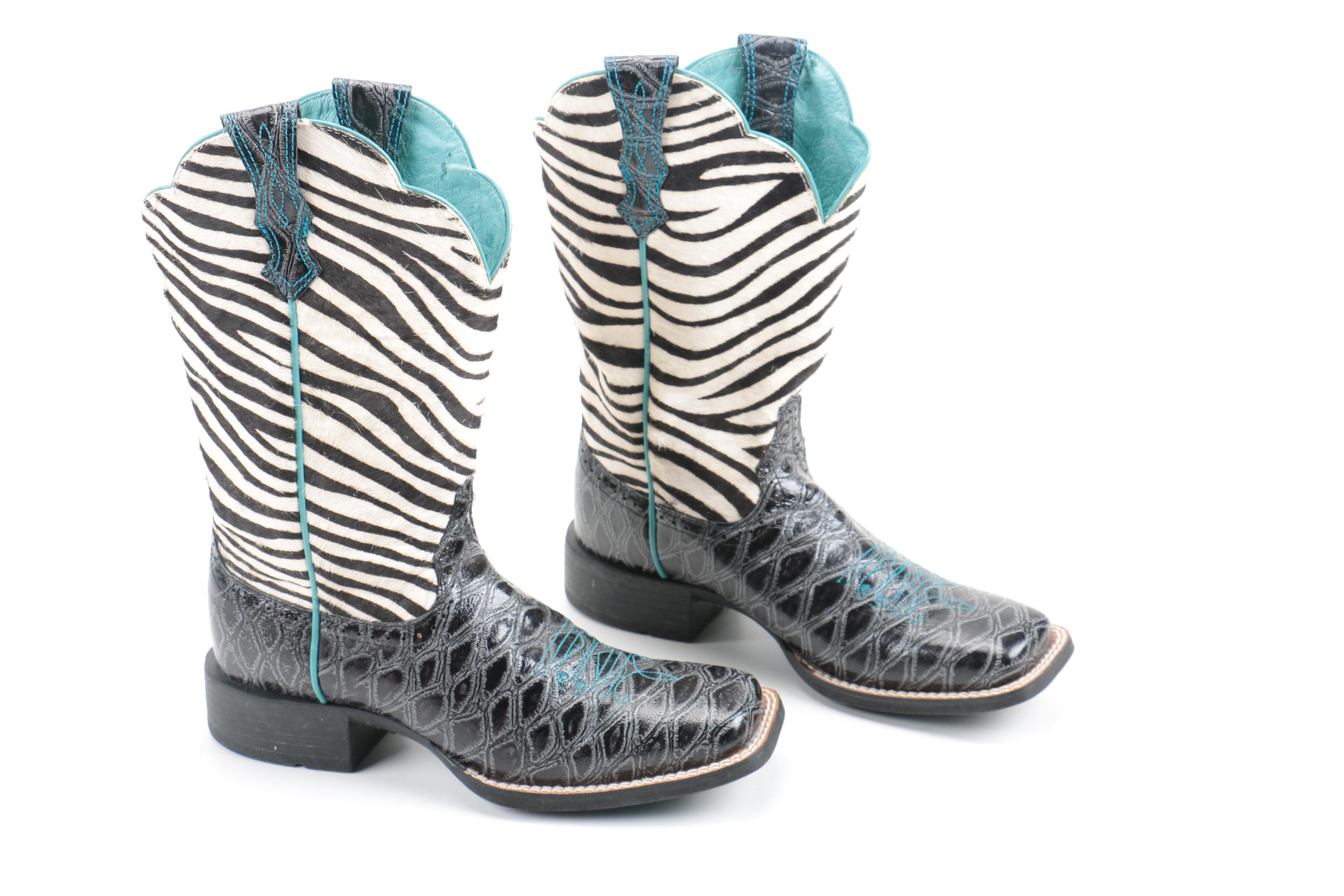 Ariat Women's Animal Print Western Style Boots