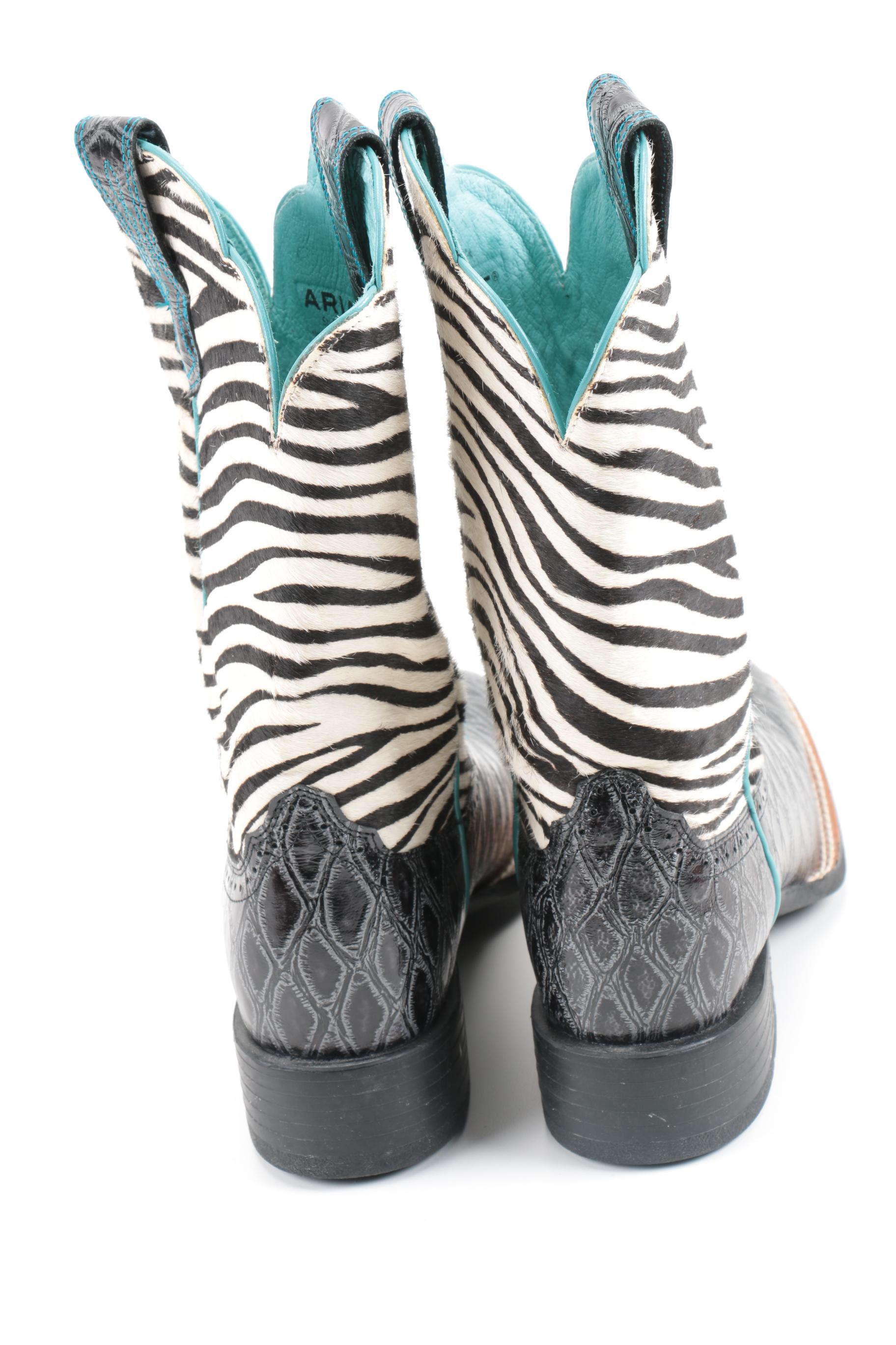 Ariat Women's Animal Print Western Style Boots