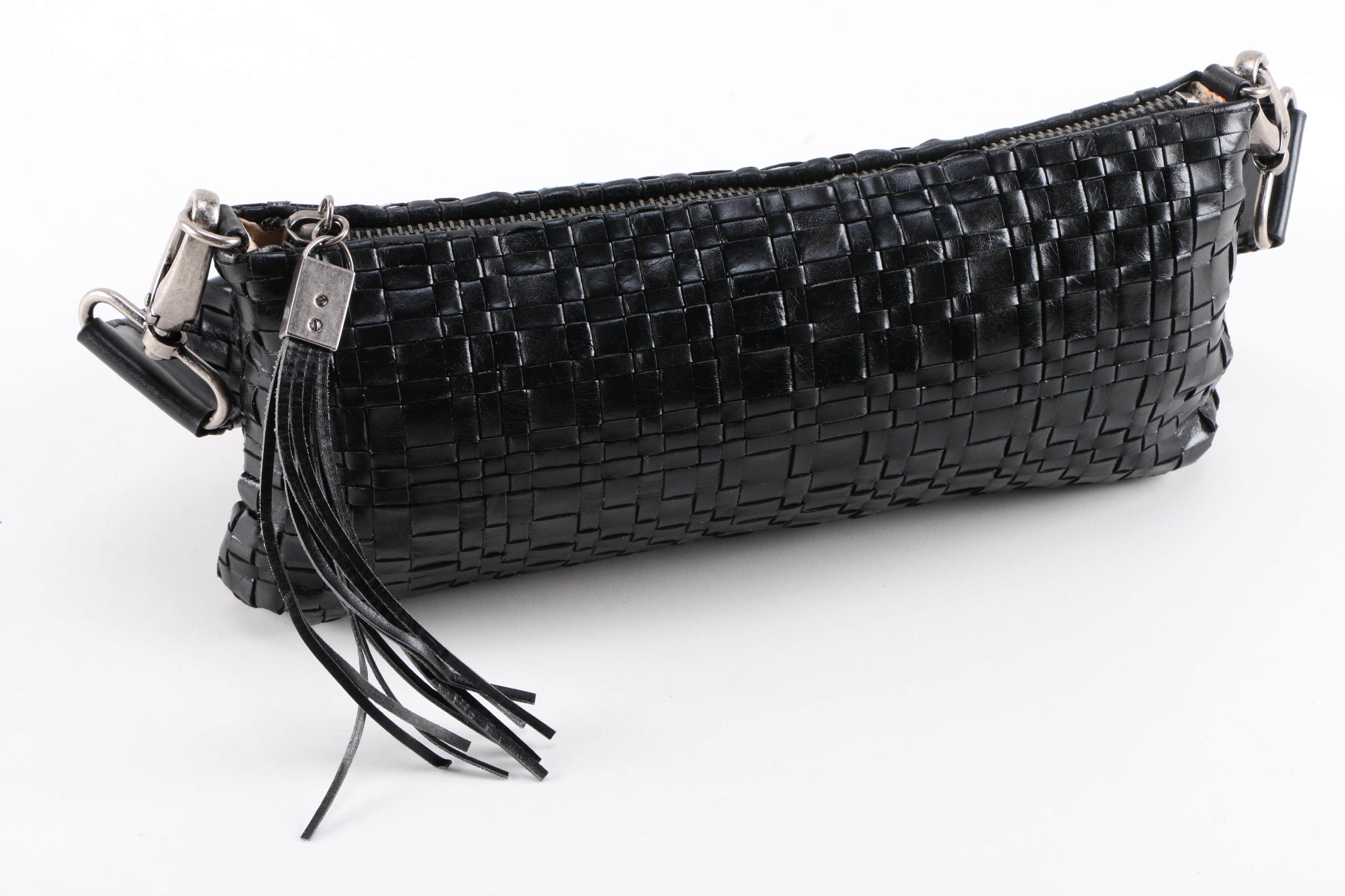 Elliott Lucca Woven Leather Purses