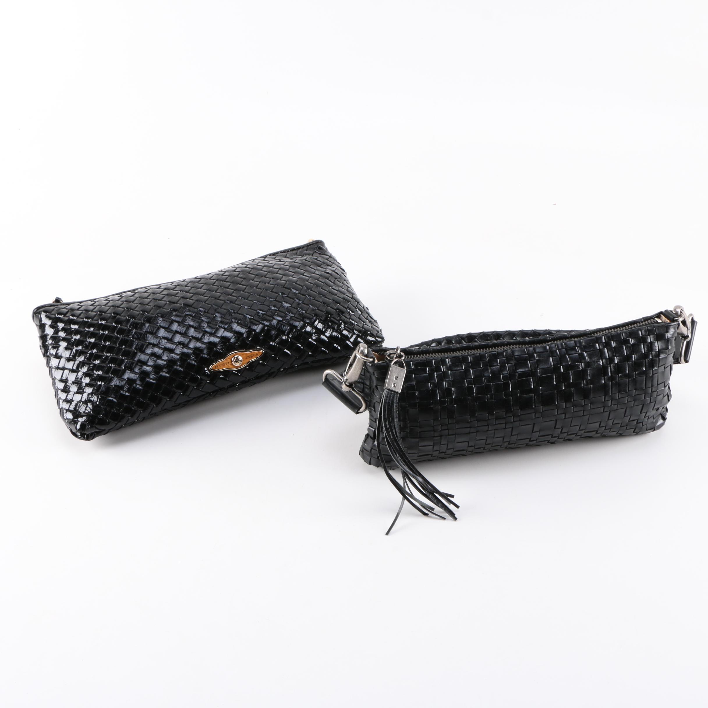Elliott Lucca Woven Leather Purses