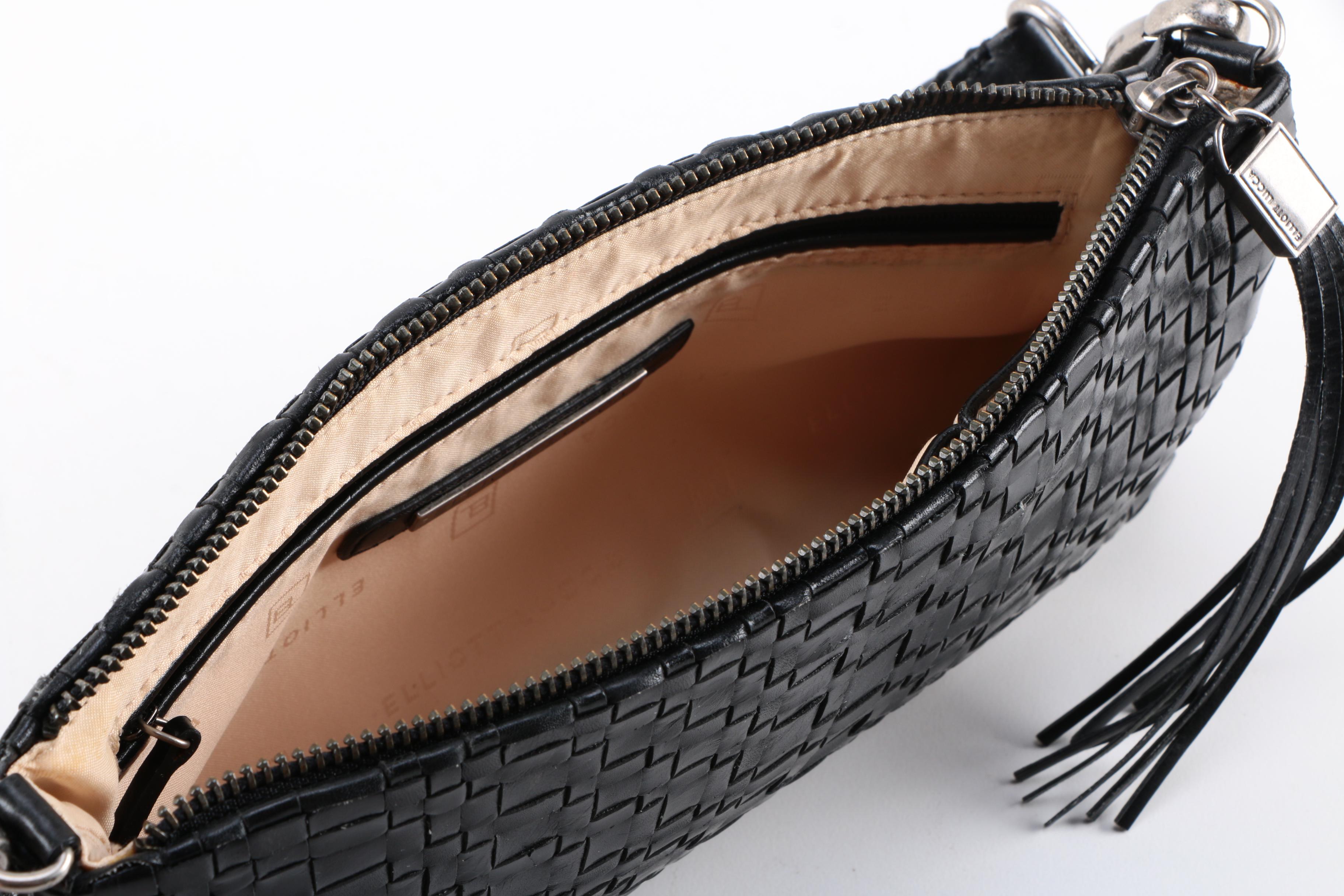 Elliott Lucca Woven Leather Purses