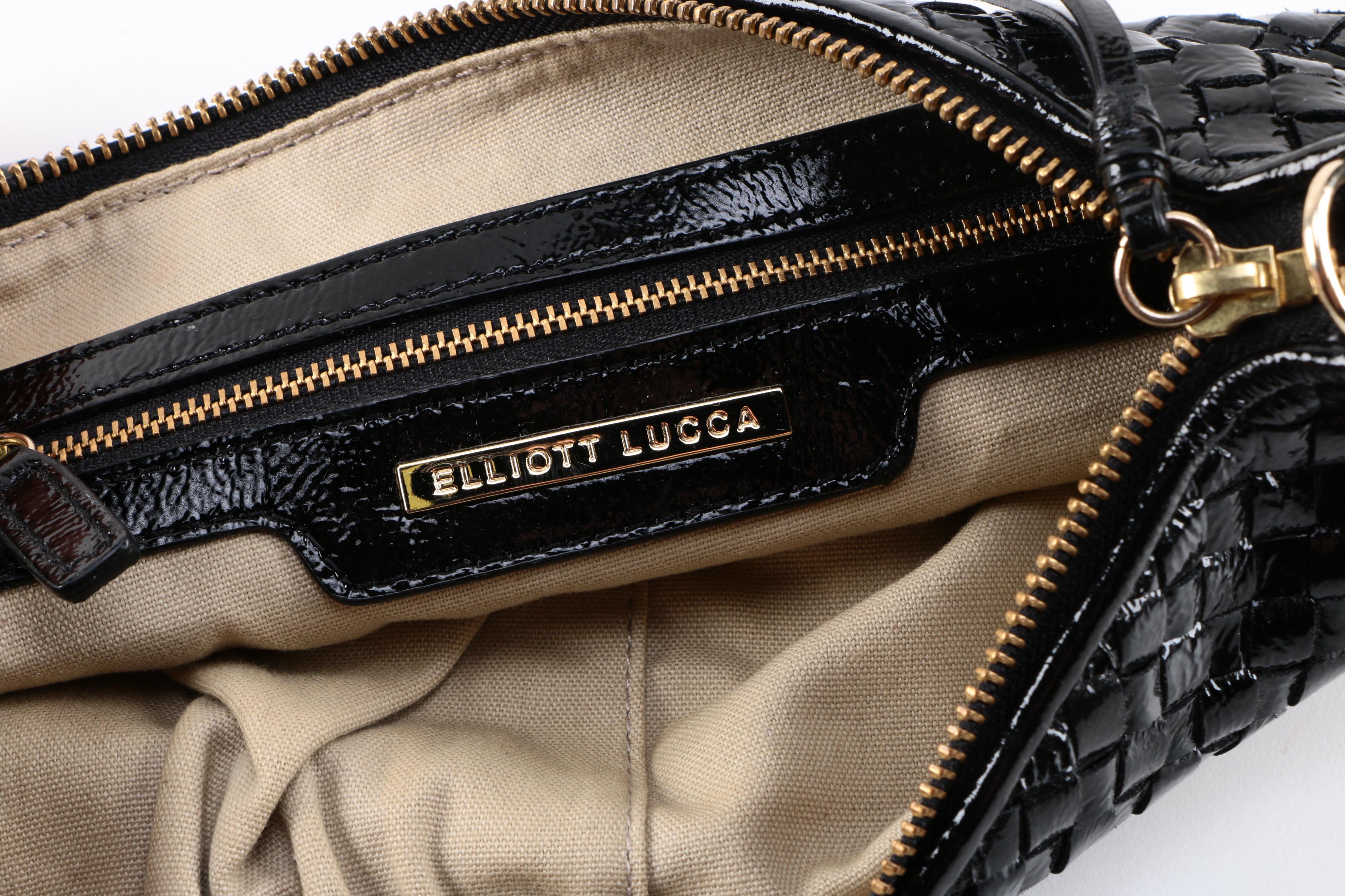 Elliott Lucca Woven Leather Purses