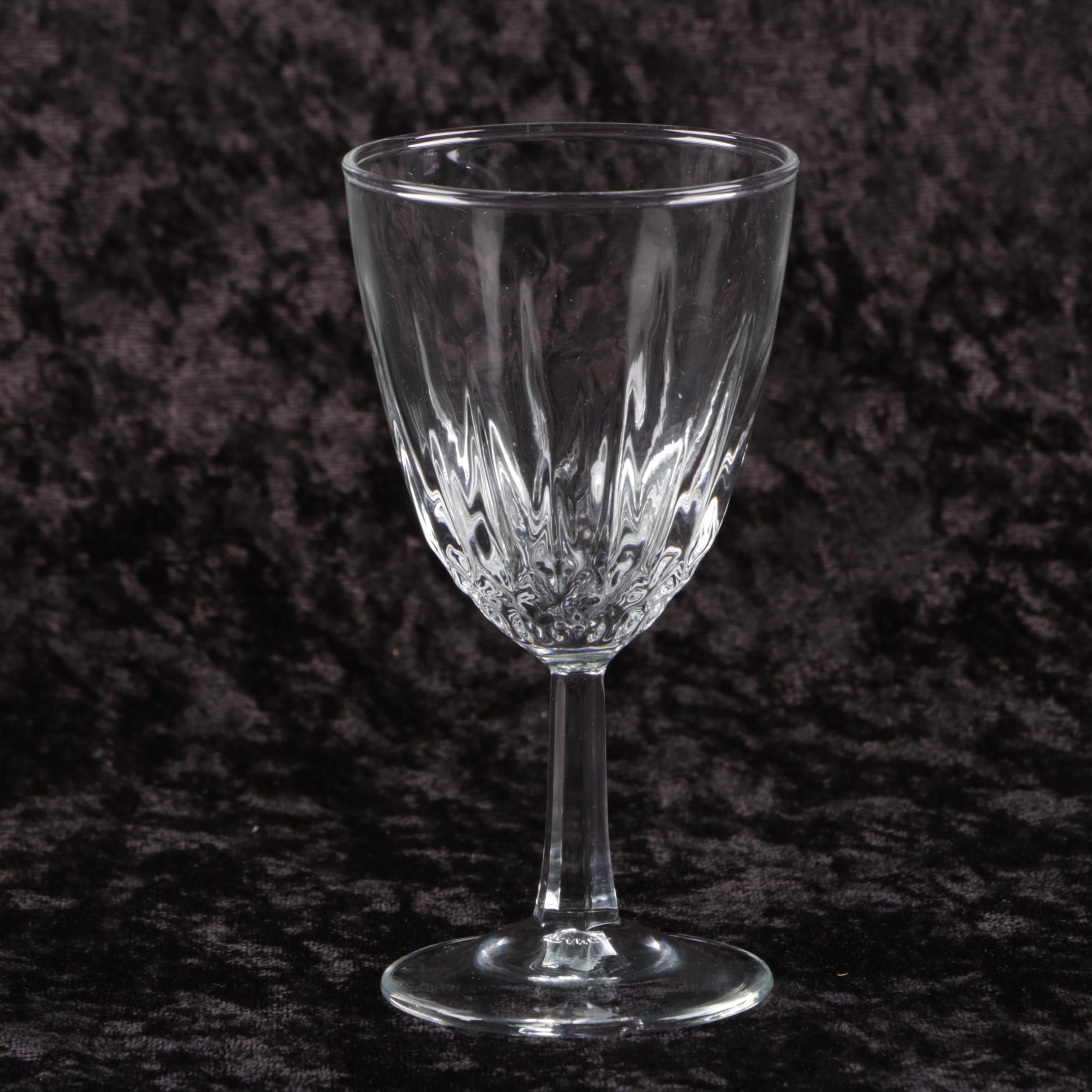 Cristal D’Arques-Durand "Diamant" Wine Glasses