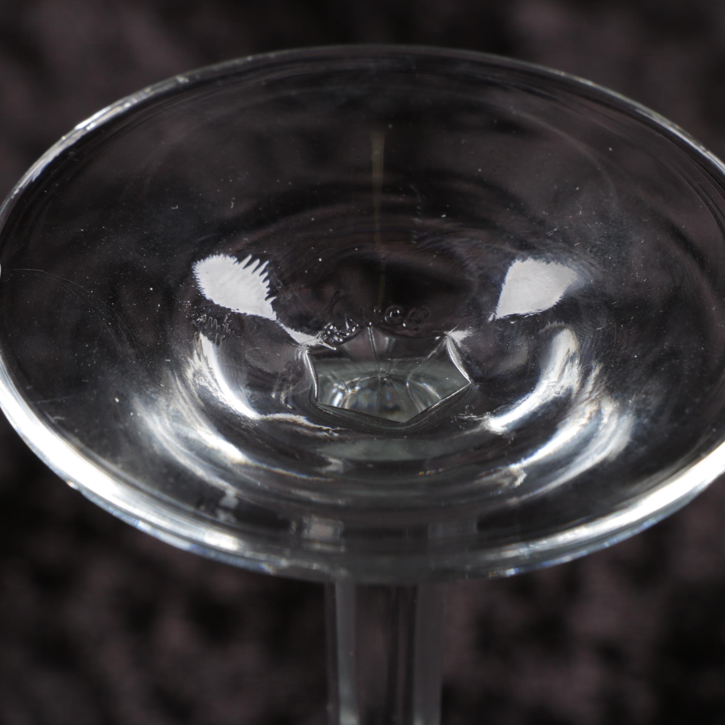 Cristal D’Arques-Durand "Diamant" Wine Glasses