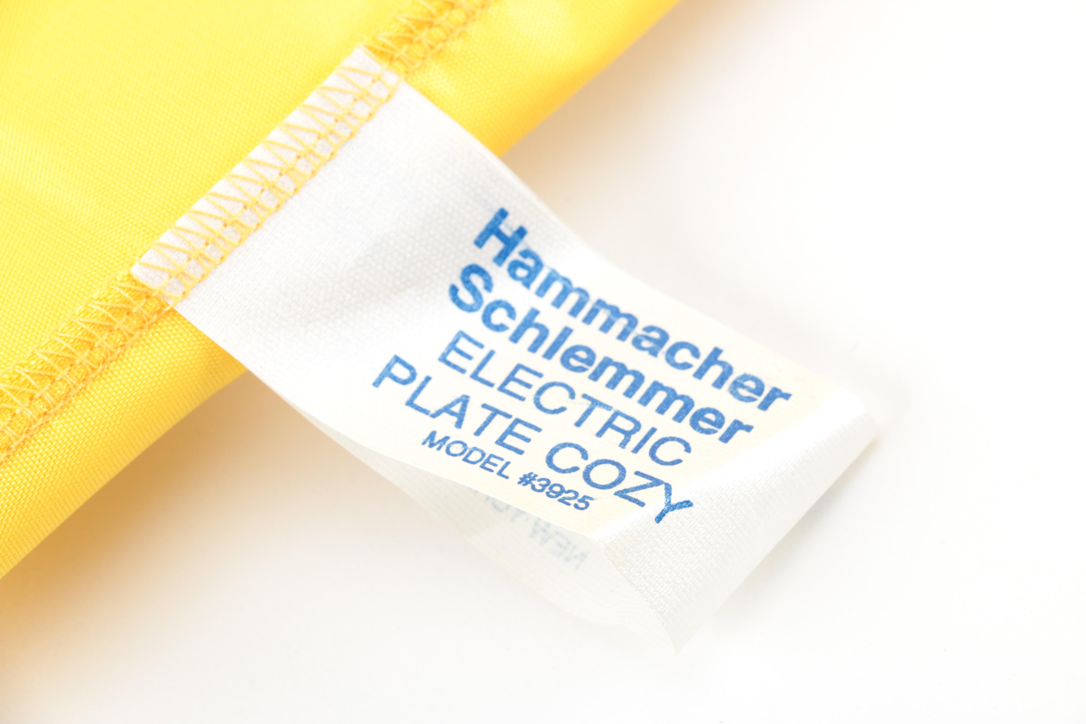 Hammacher Schlemmer Electric Plate Cozy