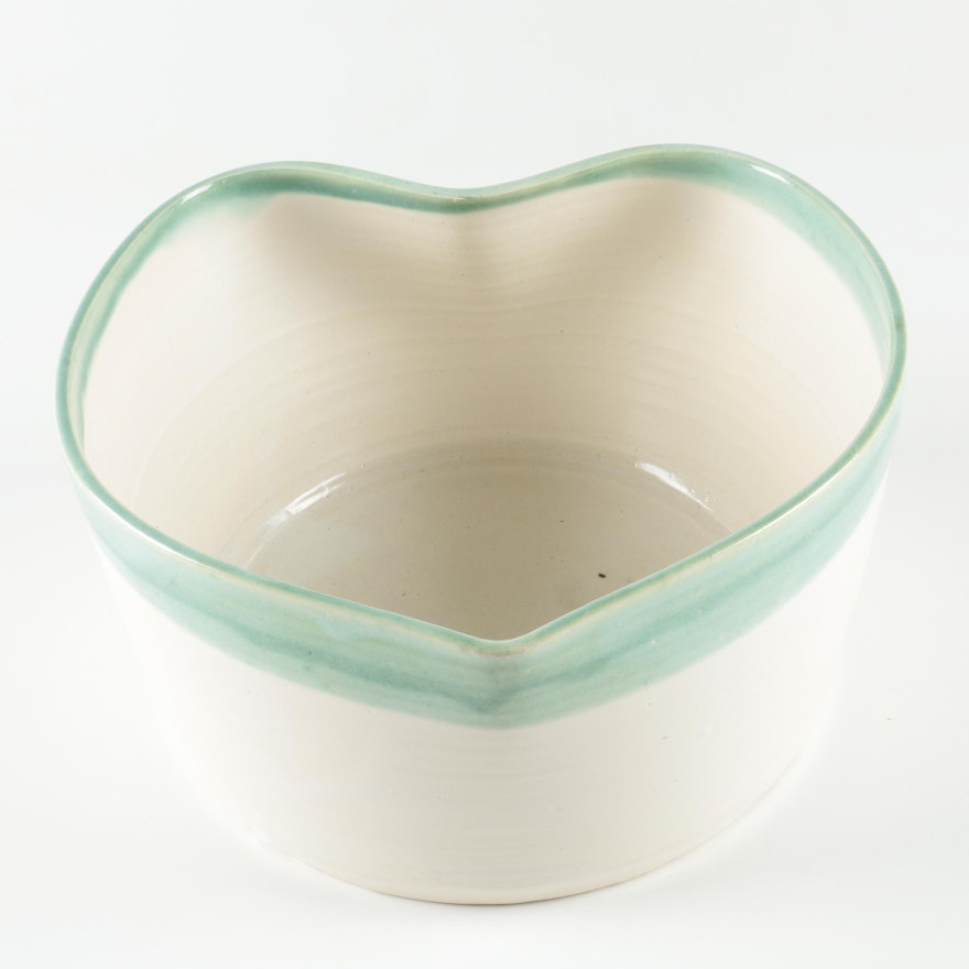 Heart Shaped Ceramic Bowl