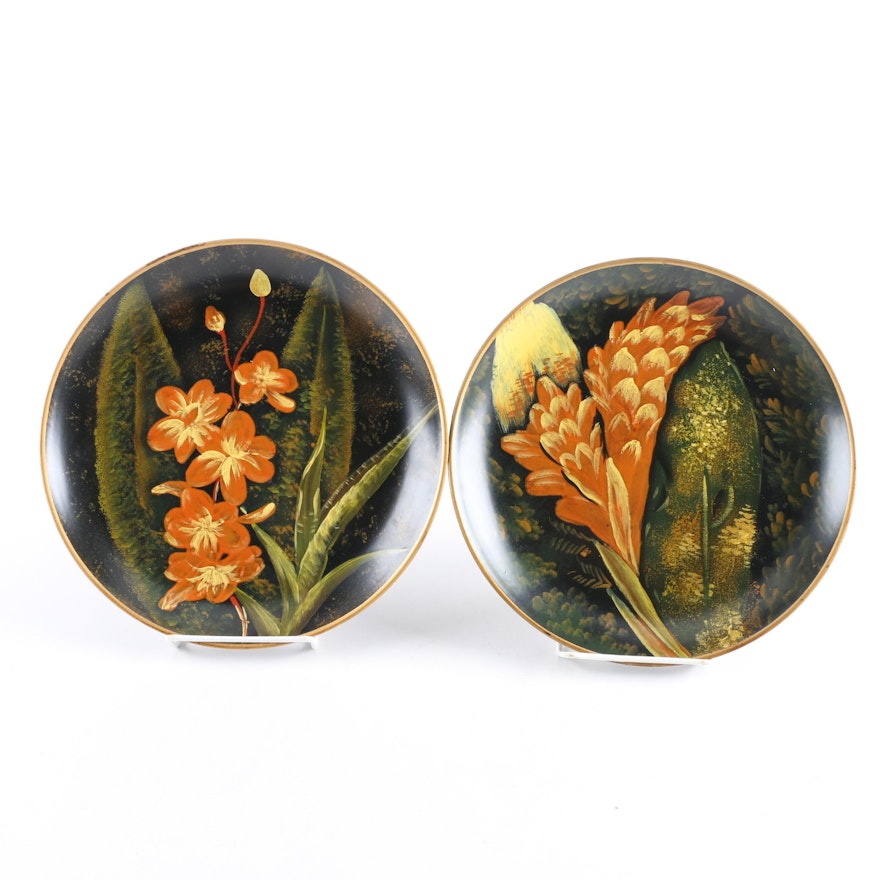 Pair of "Oriental Accent" Decorative Plates