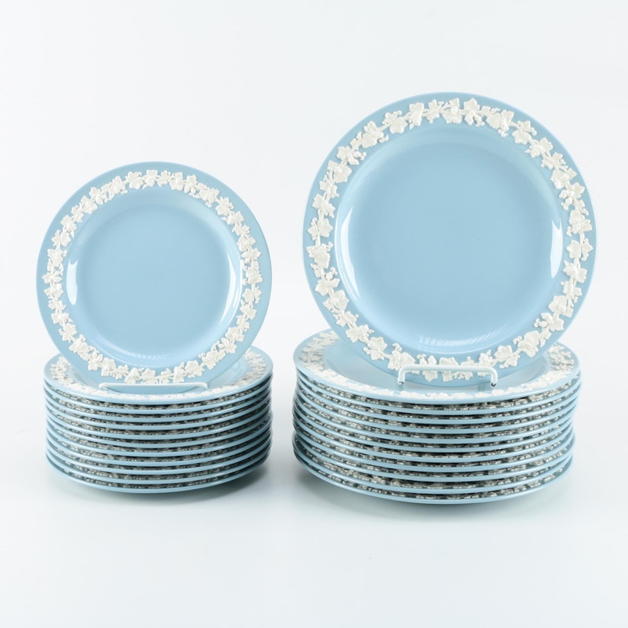 Wedgwood "Embossed Queensware"  Plates