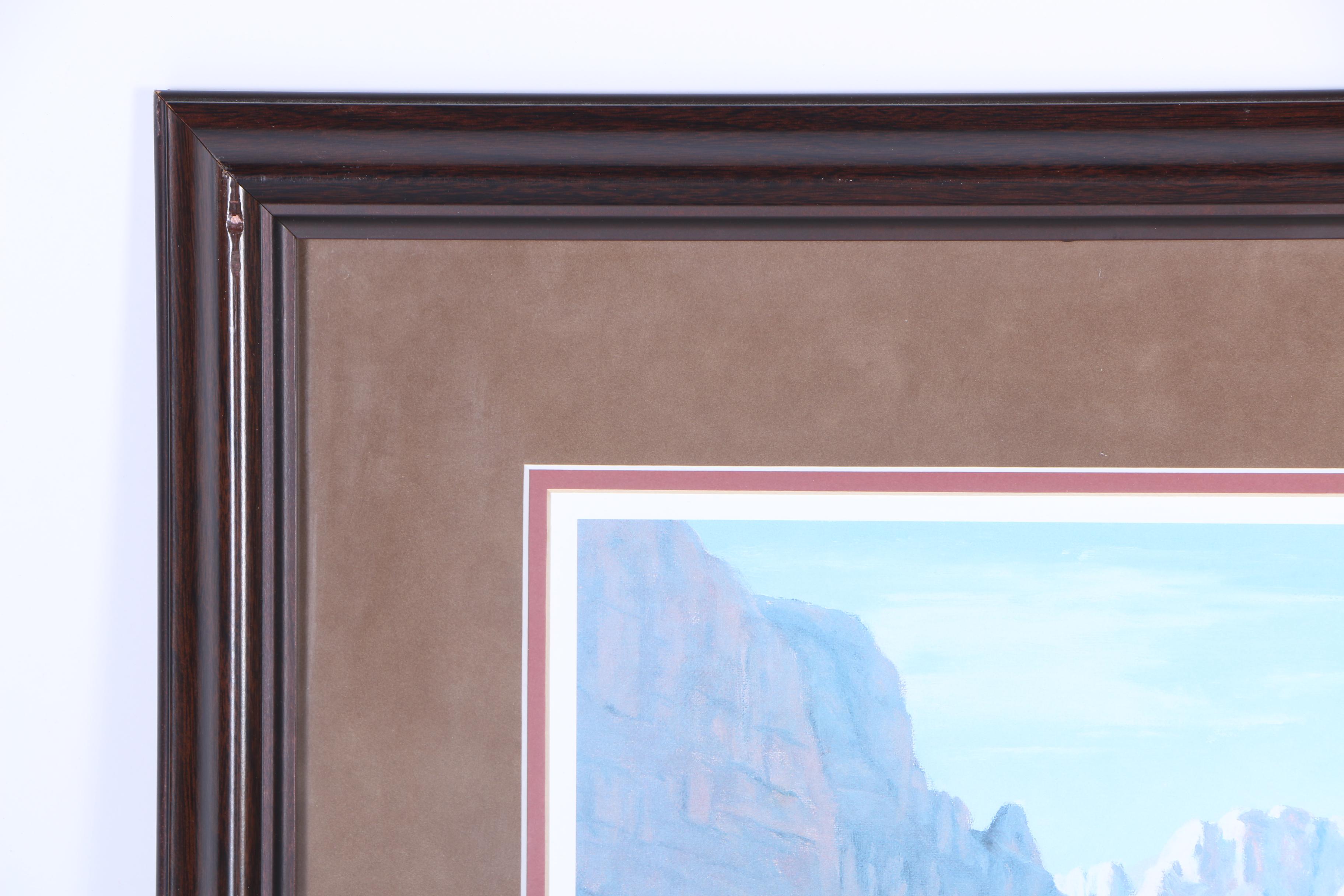 Robert Payne Limited Edition Offset Lithograph "Big Time Thirst"