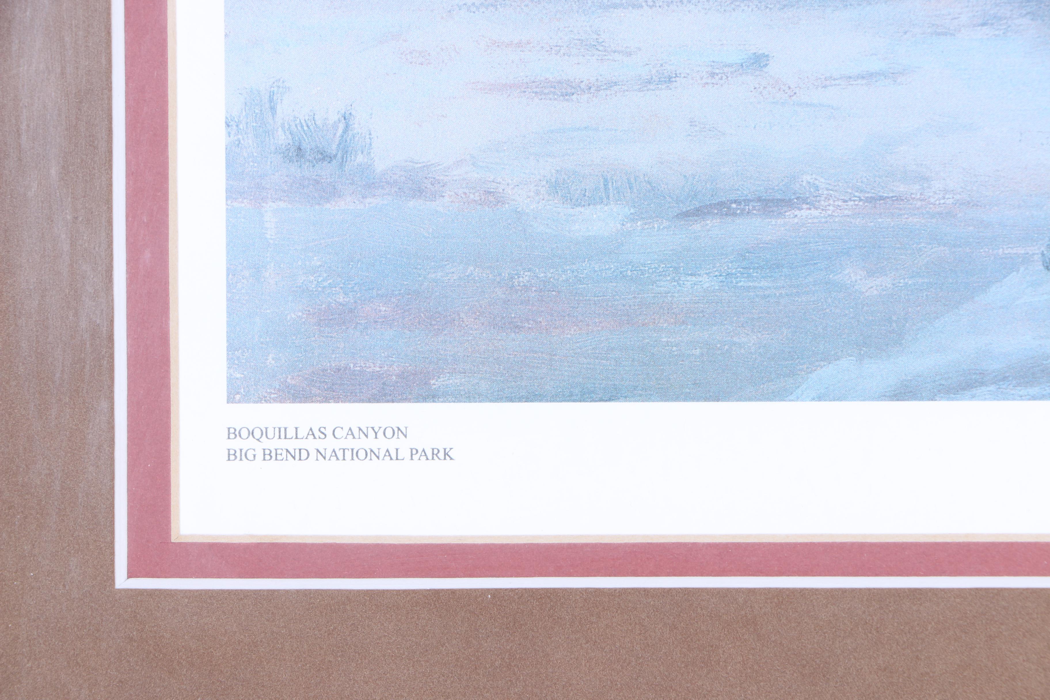 Robert Payne Limited Edition Offset Lithograph "Big Time Thirst"