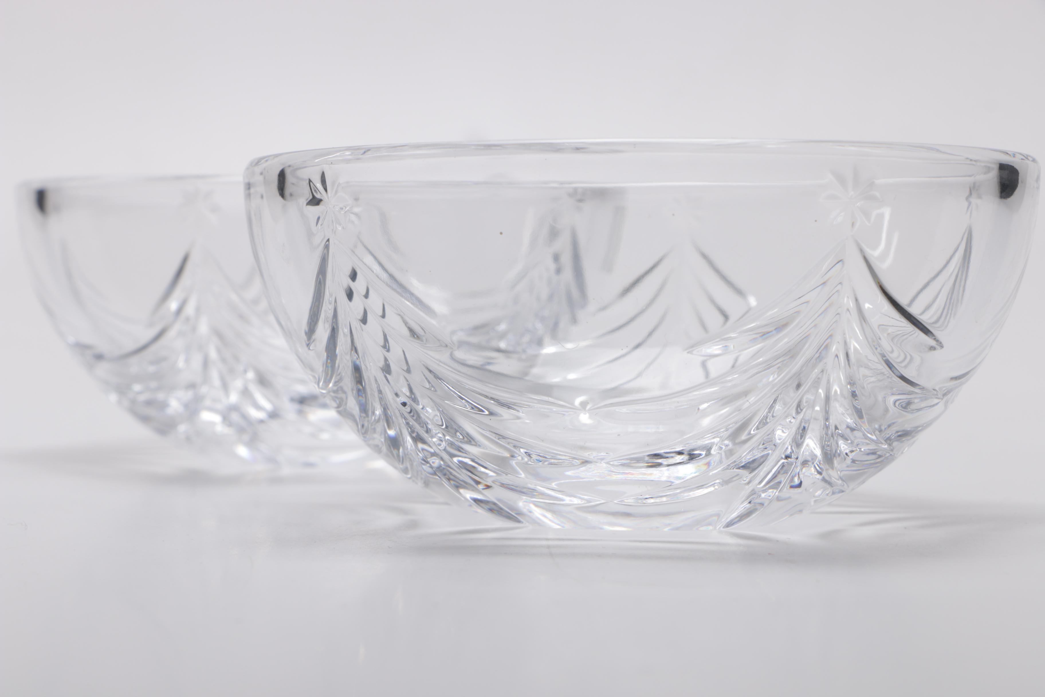 Ralph Lauren "Herringbone" Crystal Bowl and Marquis by Waterford Crystal Bowls