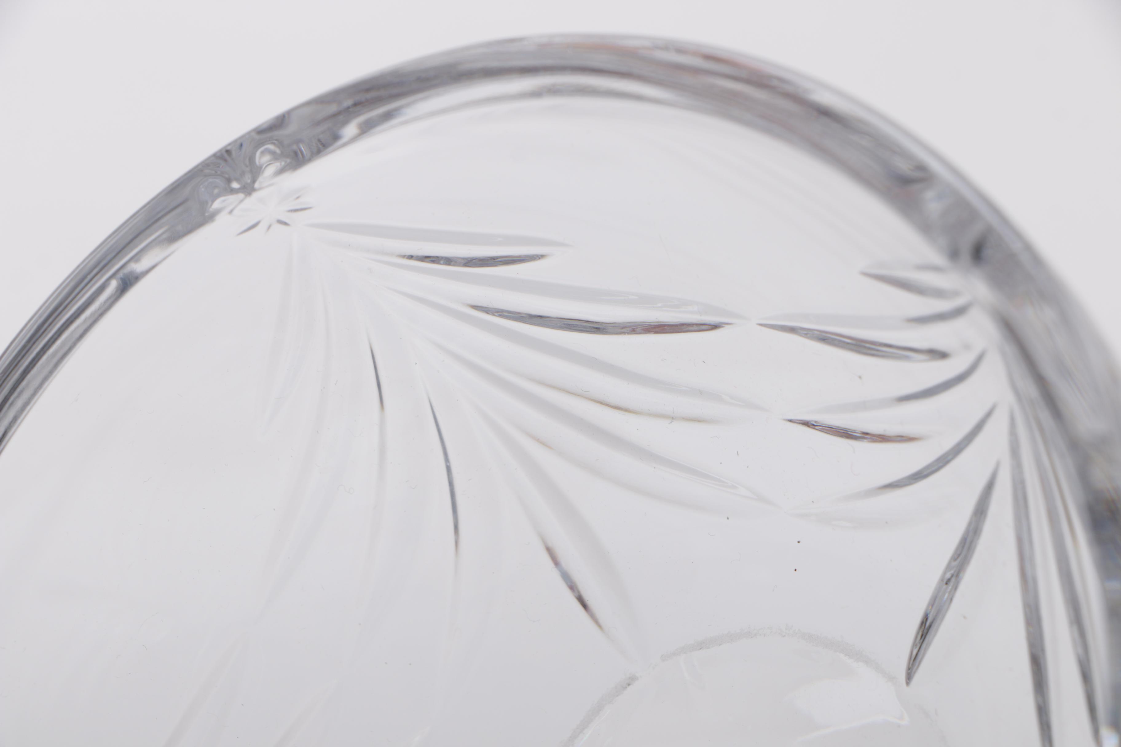 Ralph Lauren "Herringbone" Crystal Bowl and Marquis by Waterford Crystal Bowls