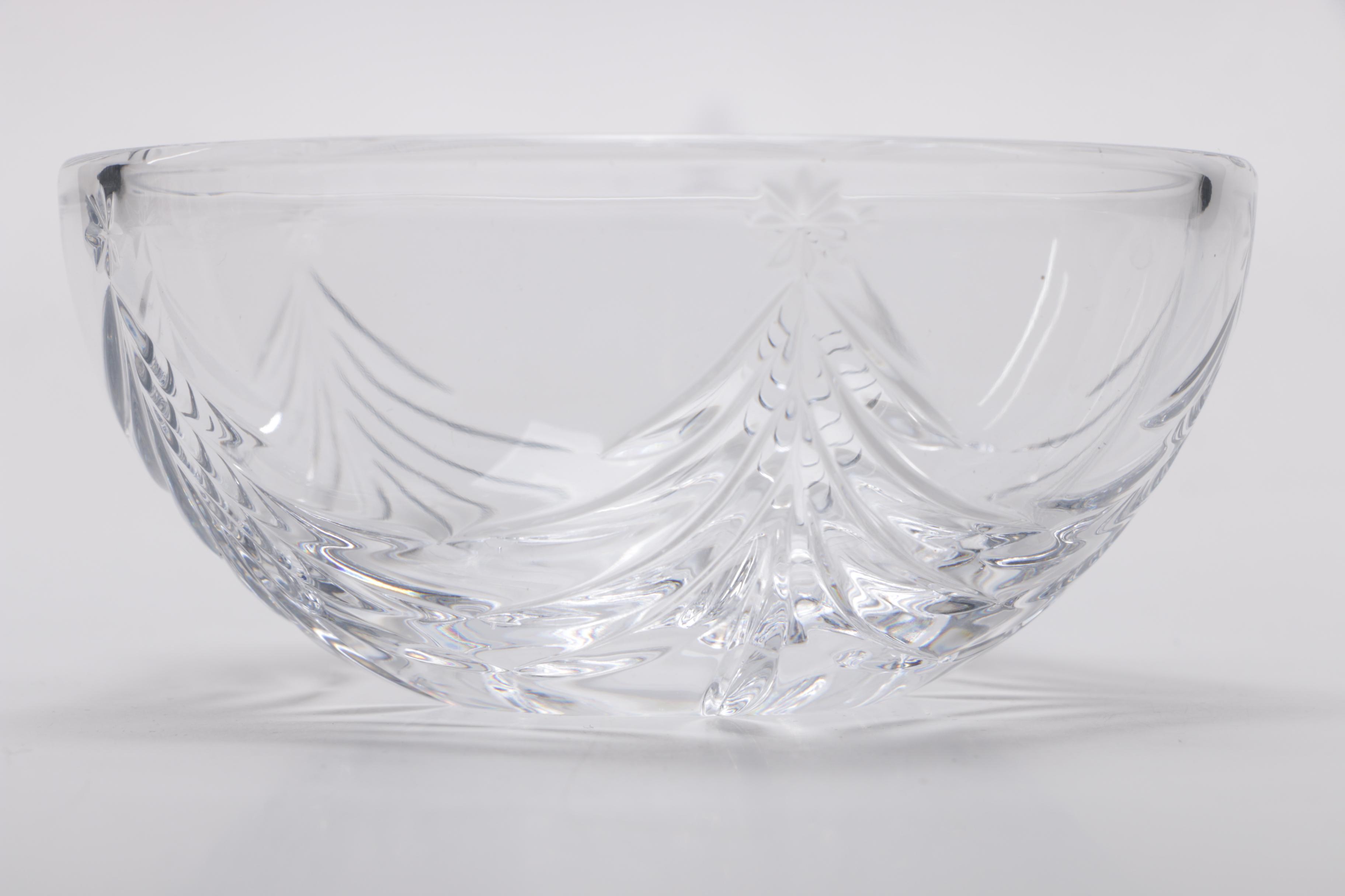 Ralph Lauren "Herringbone" Crystal Bowl and Marquis by Waterford Crystal Bowls