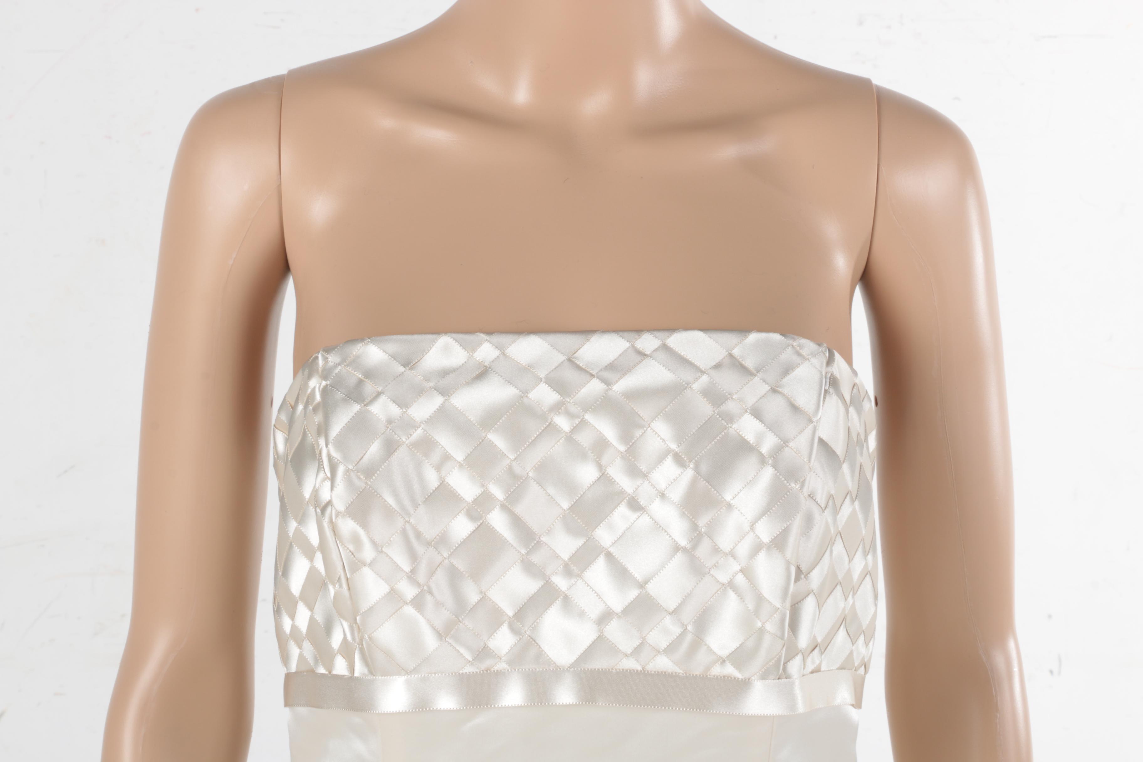 Watters Brides Strapless Wedding Gown