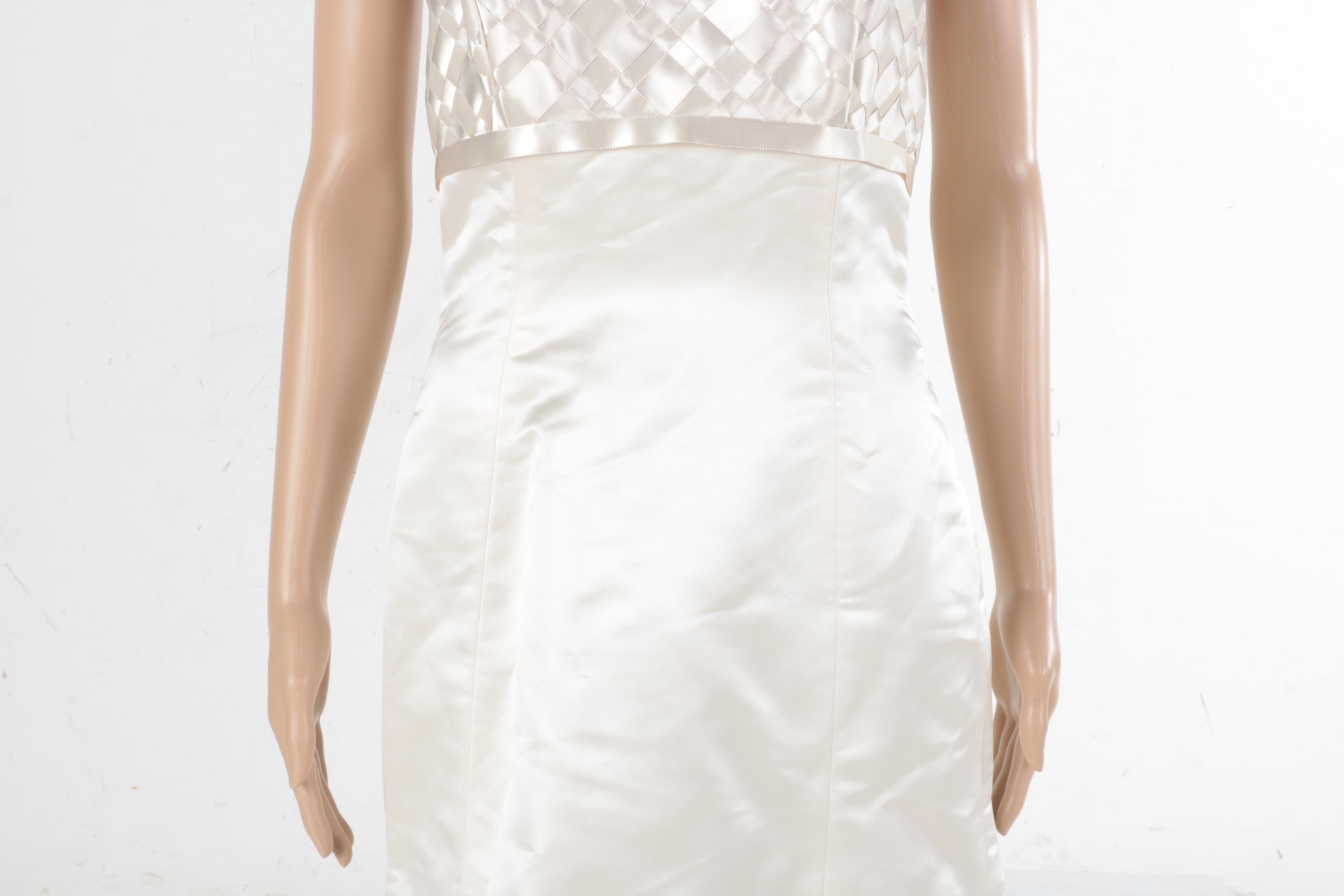 Watters Brides Strapless Wedding Gown