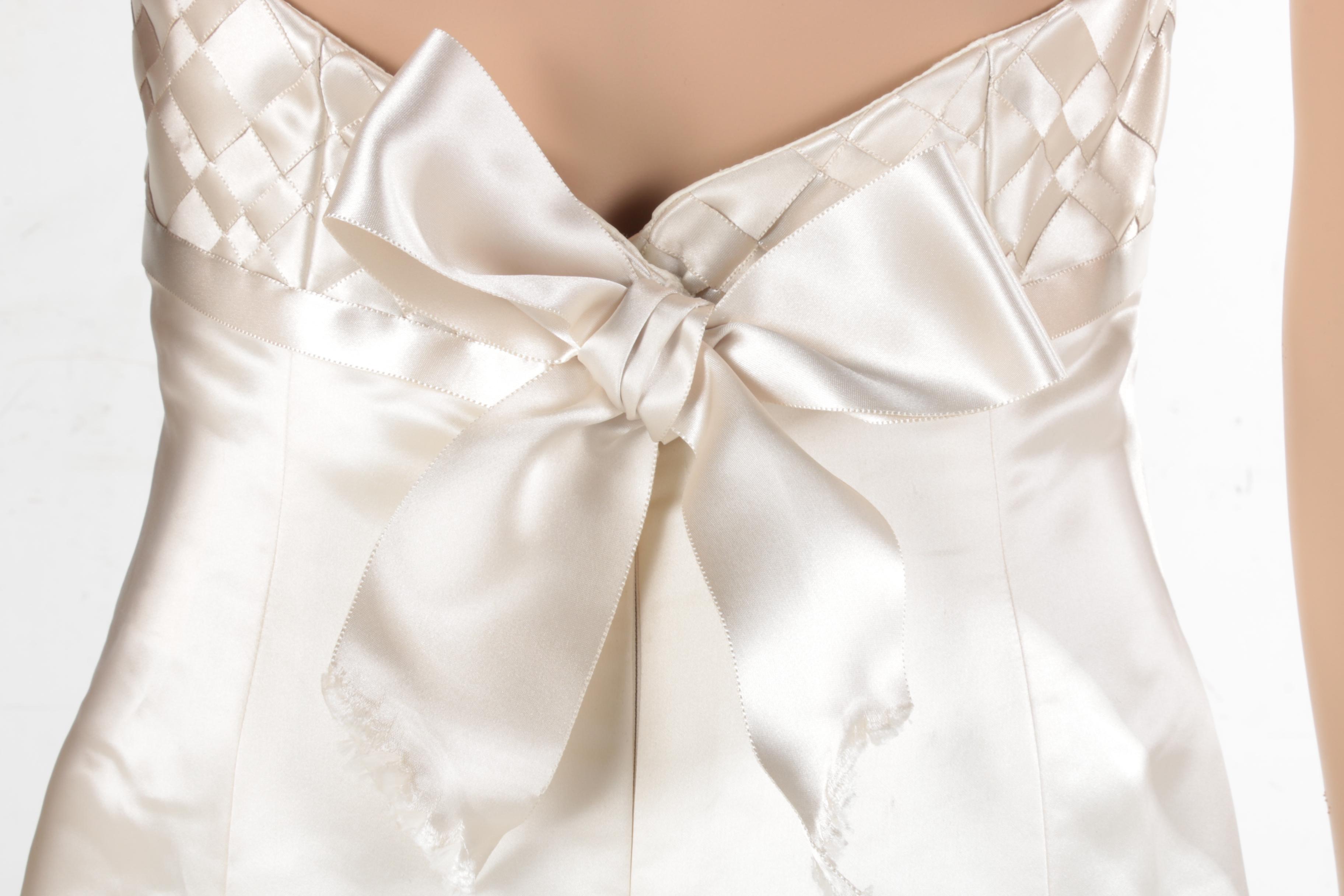 Watters Brides Strapless Wedding Gown