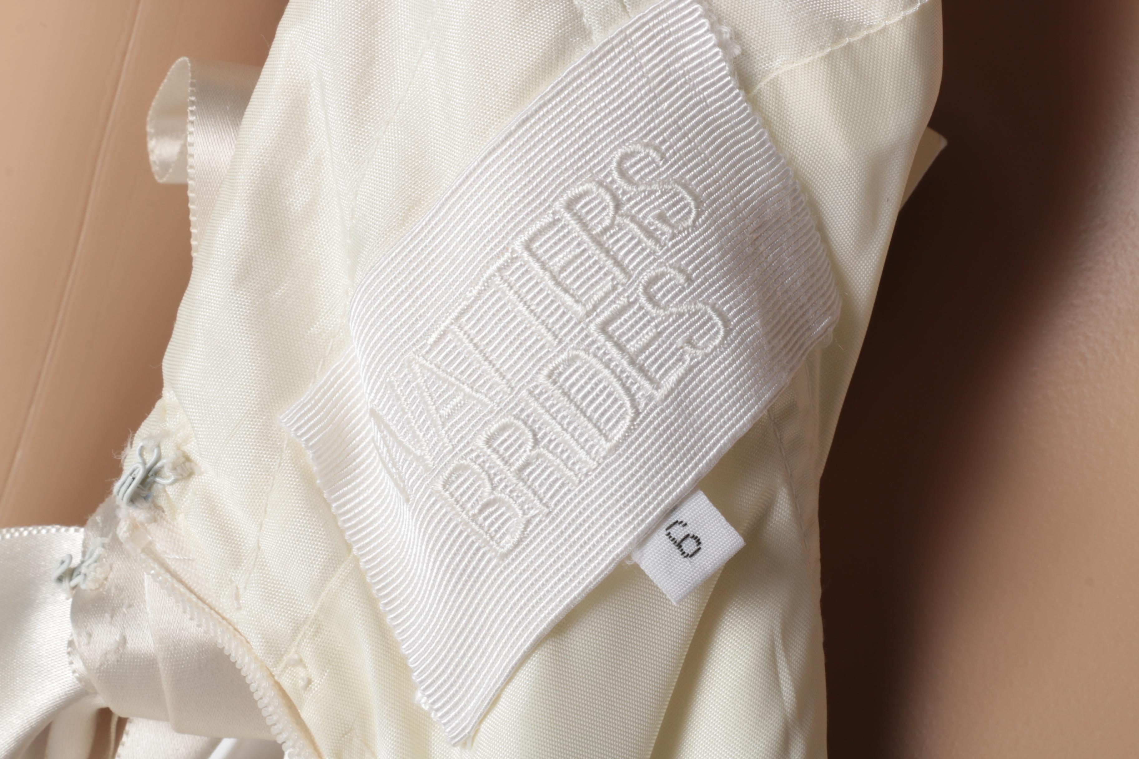 Watters Brides Strapless Wedding Gown