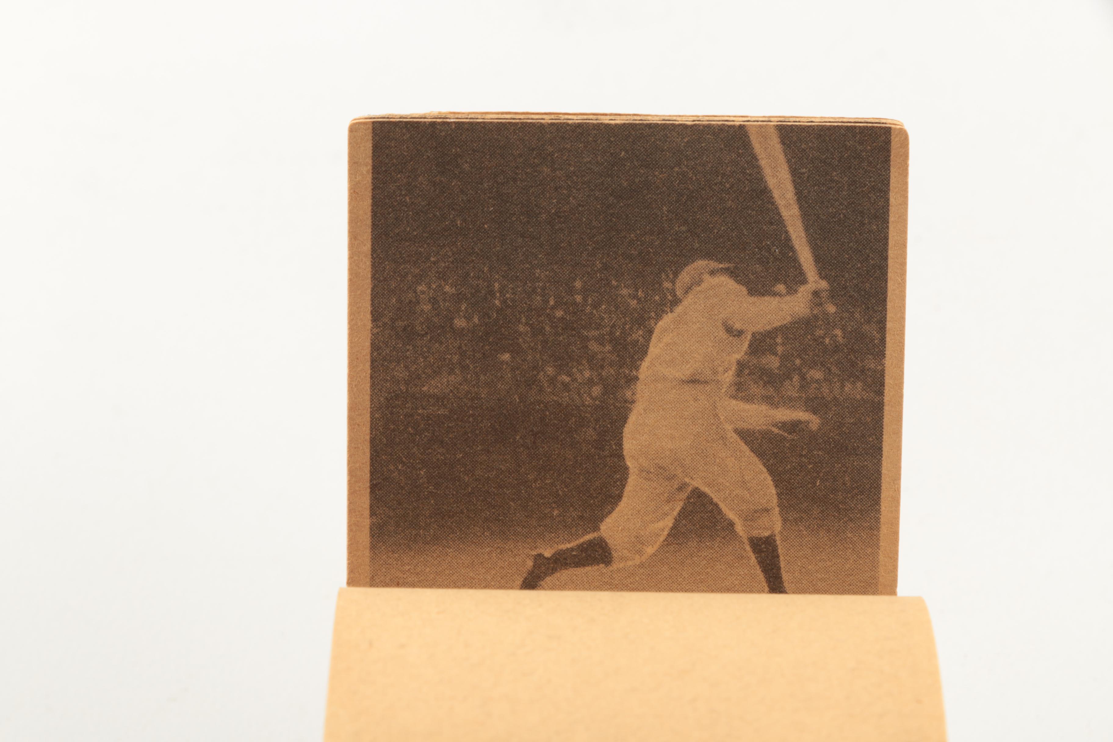 Goudey Gum Big League Baseball Movie Cards Featuring Jimmie Fox and Mel Ott