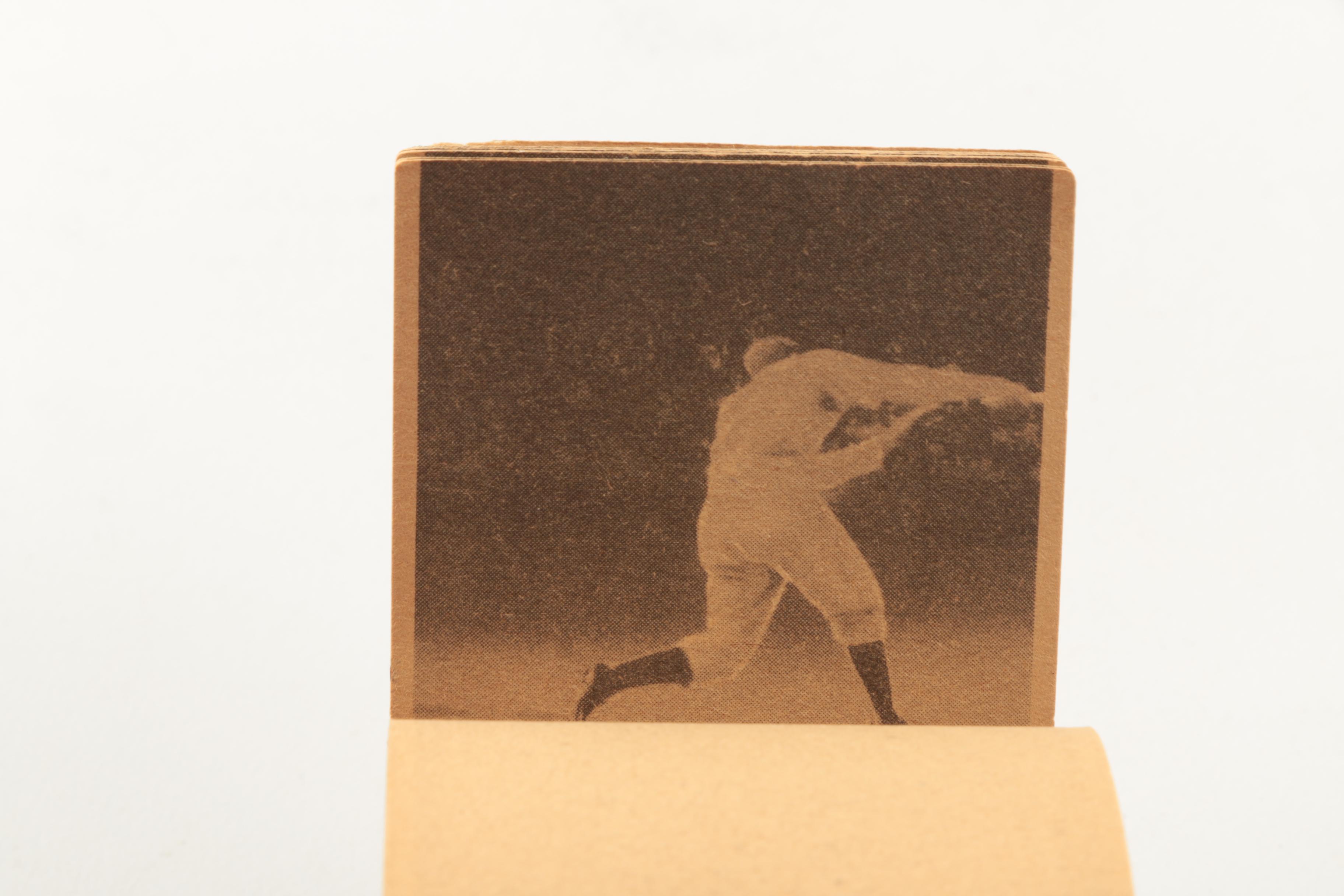 Goudey Gum Big League Baseball Movie Cards Featuring Jimmie Fox and Mel Ott