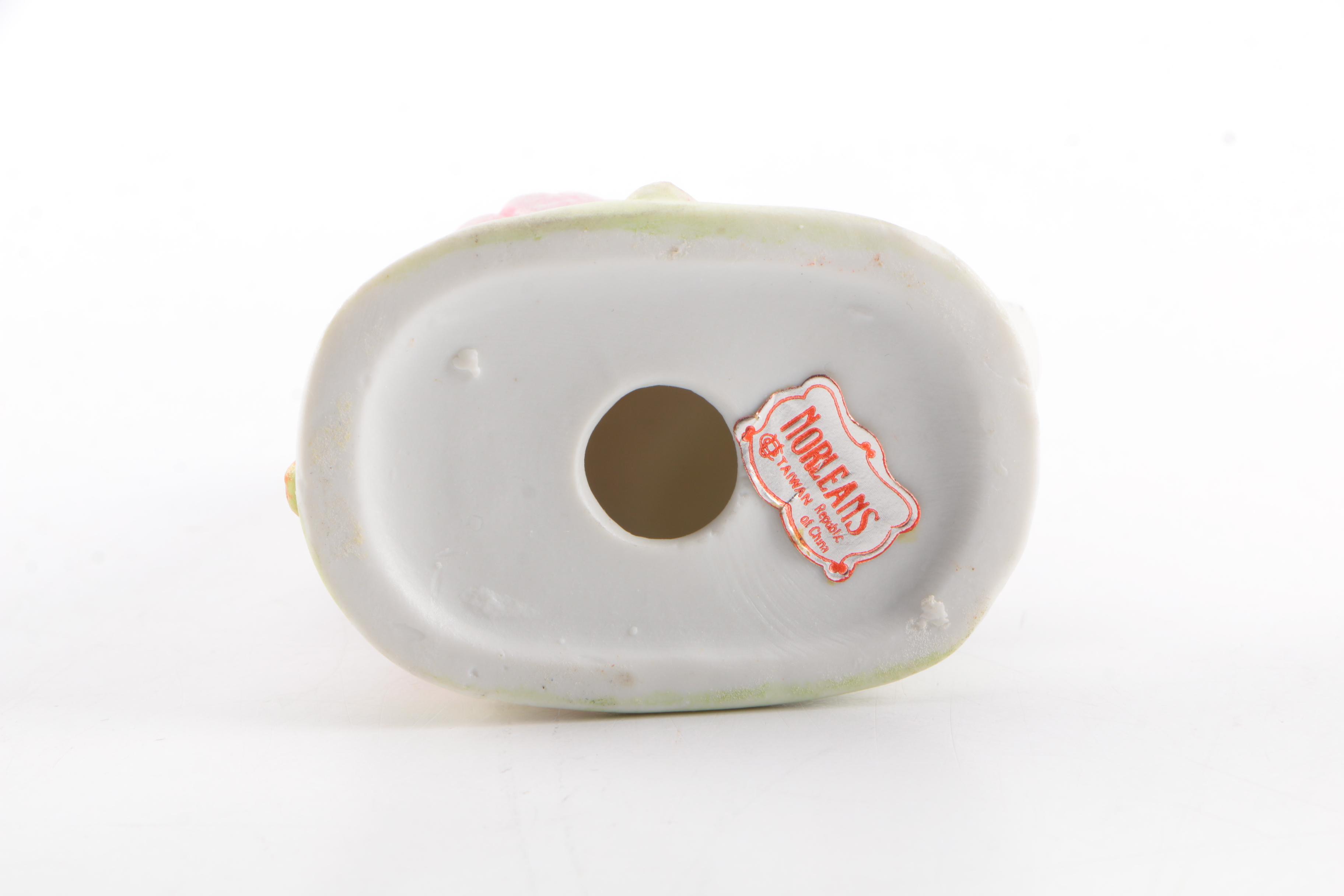 Collection of Girl Figurines Including Lefton