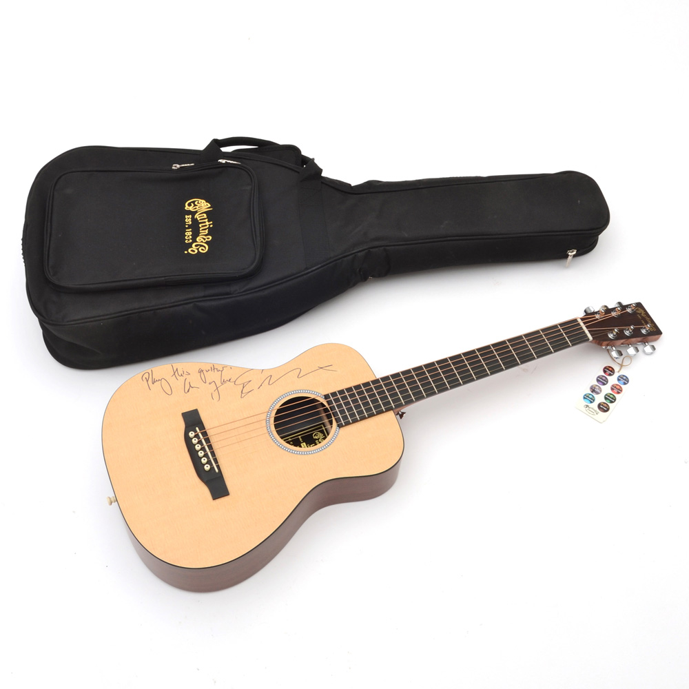 Ed Sheeran Signed Martin Acoustic Guitar