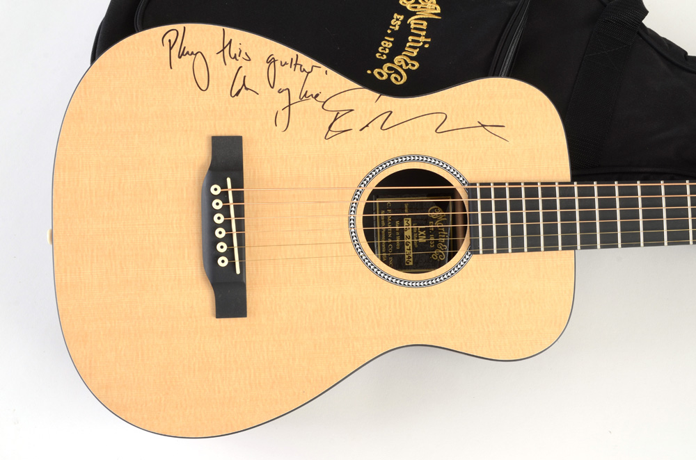Ed Sheeran Signed Martin Acoustic Guitar