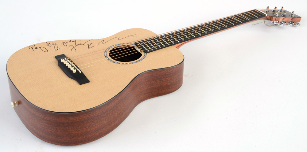 Ed Sheeran Signed Martin Acoustic Guitar