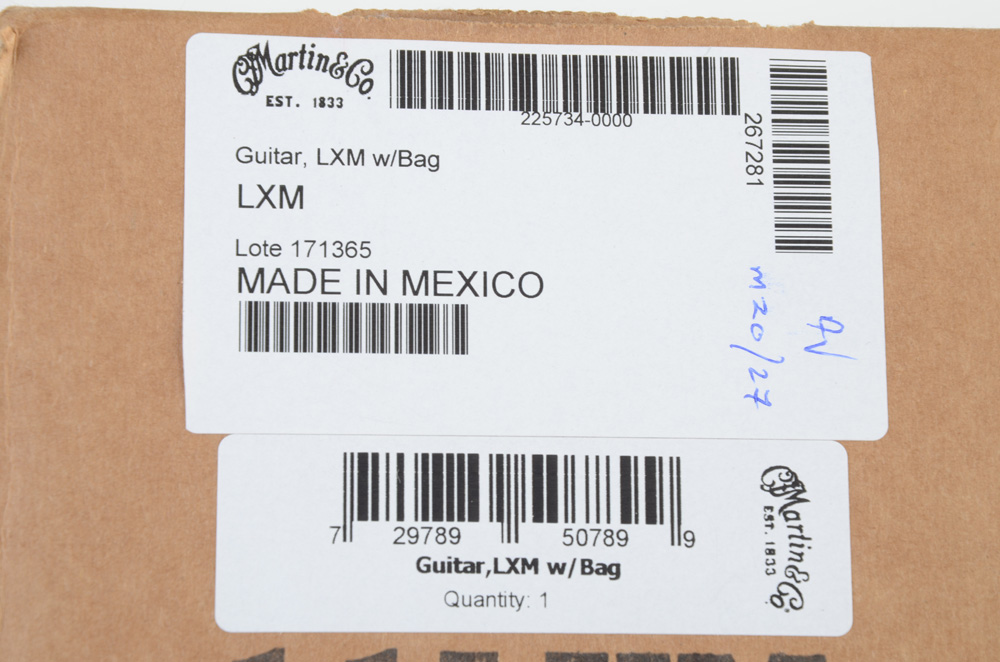 Ed Sheeran Signed Martin Acoustic Guitar