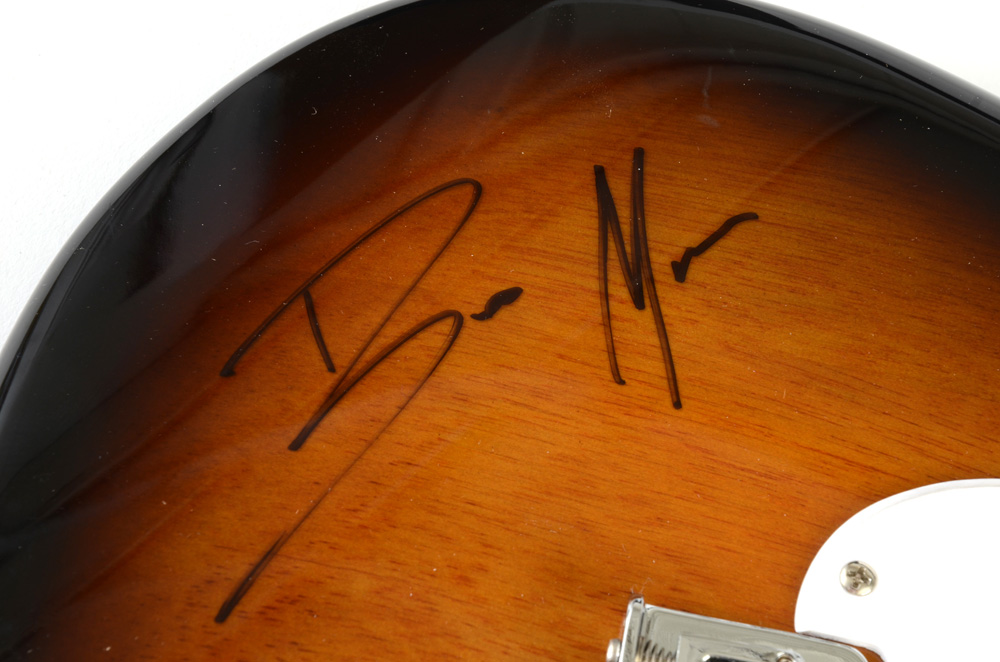 Bruno Mars Signed Electric Guitar with COA